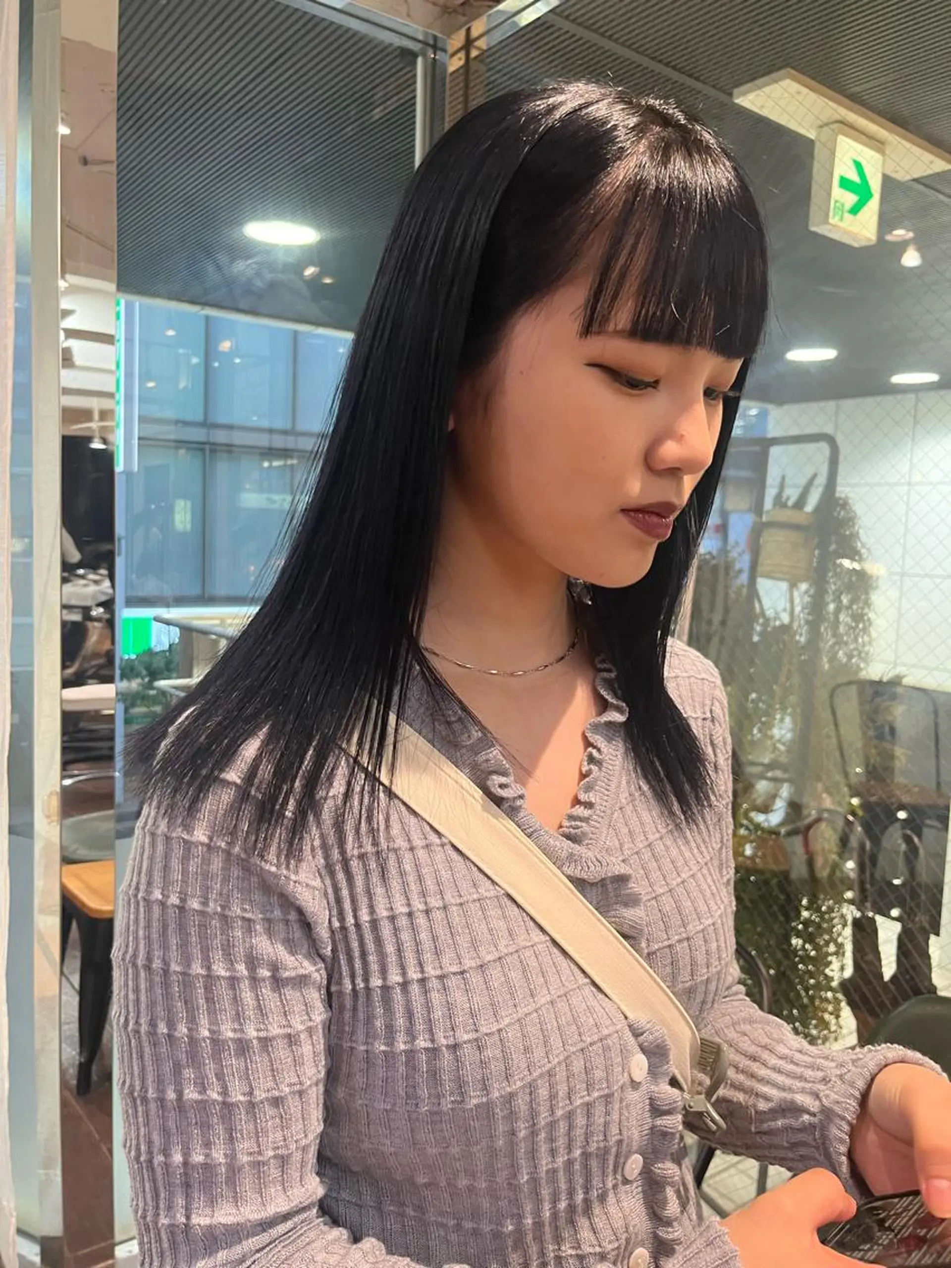 ロング 韓国風カラー 学生 髪質改善 韓国風ヘア トリートメント メンズスタイル Hitomi🐶のヘアスタイル