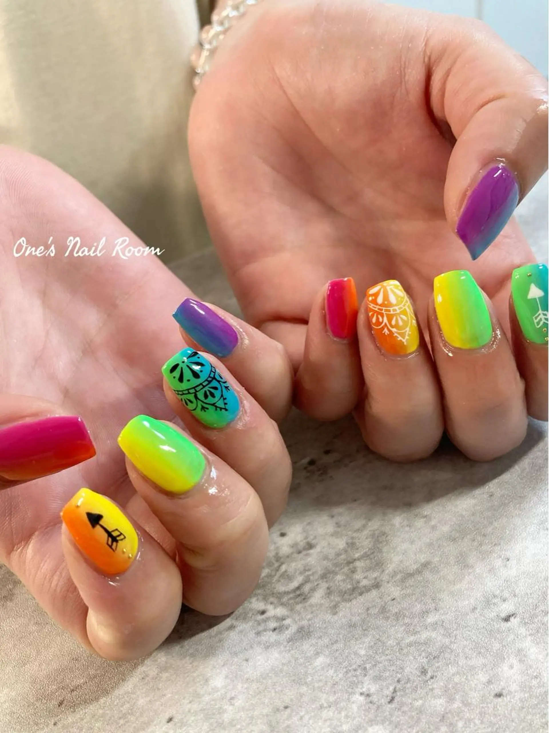 ネイル ハンドネイル One's Nail Roomのネイルデザイン
