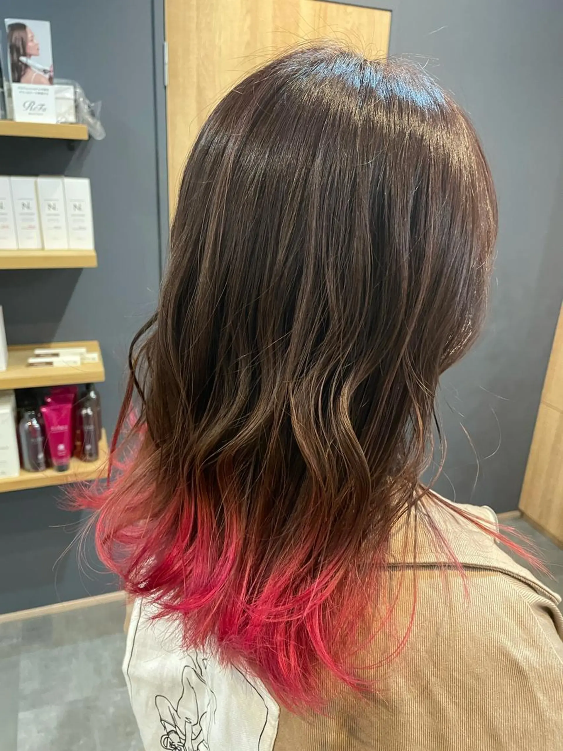 ロング 韓国ヘア/レイヤー 🇰🇷/艶髪/長橋のヘアスタイル