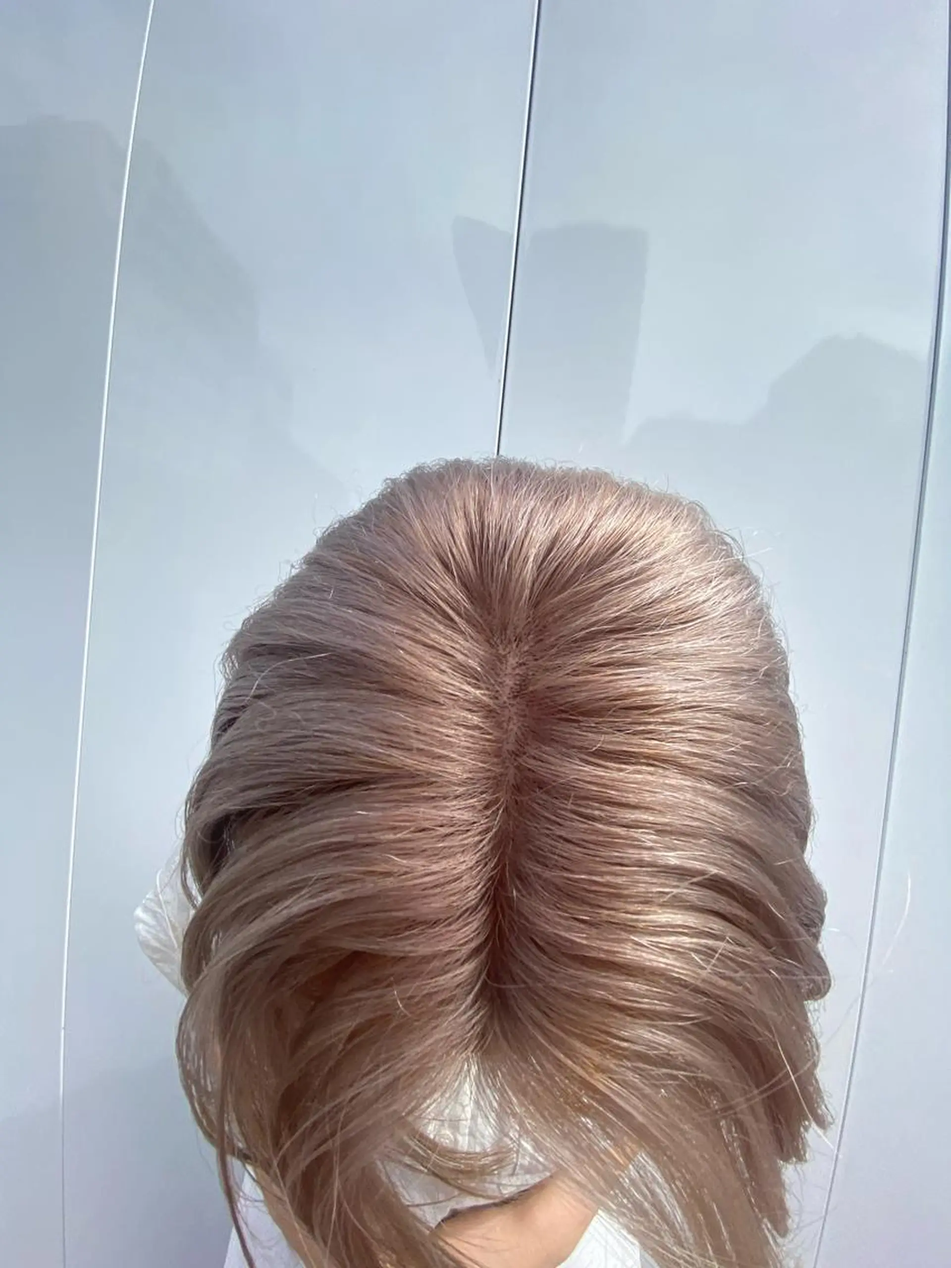 ミディアム カラー ハイトーンカラー カット ヘアカラー ｟羽エクステ｠ スズキのヘアスタイル