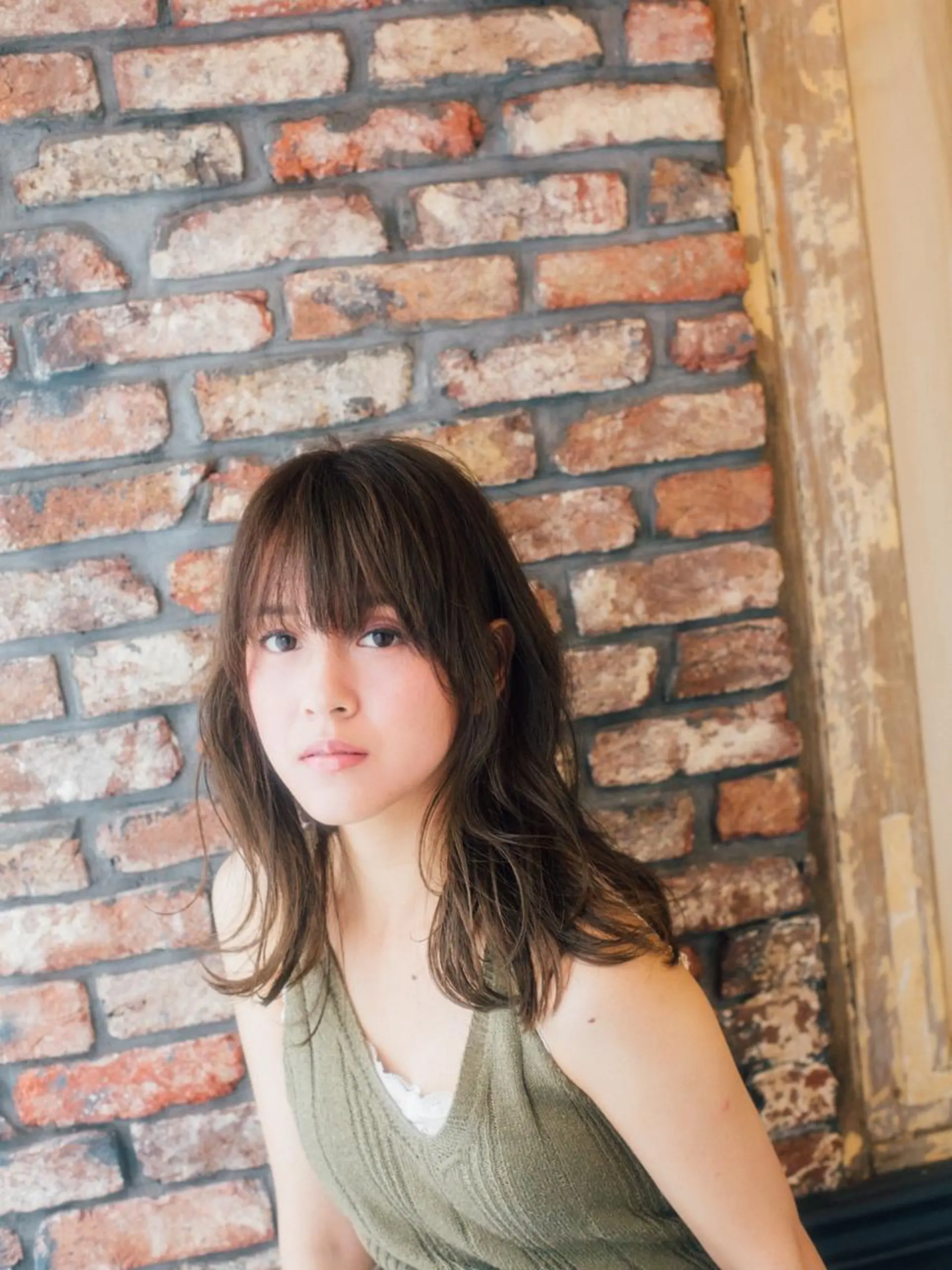 セミロング INCE HAIR 竹牟礼翔のヘアスタイル