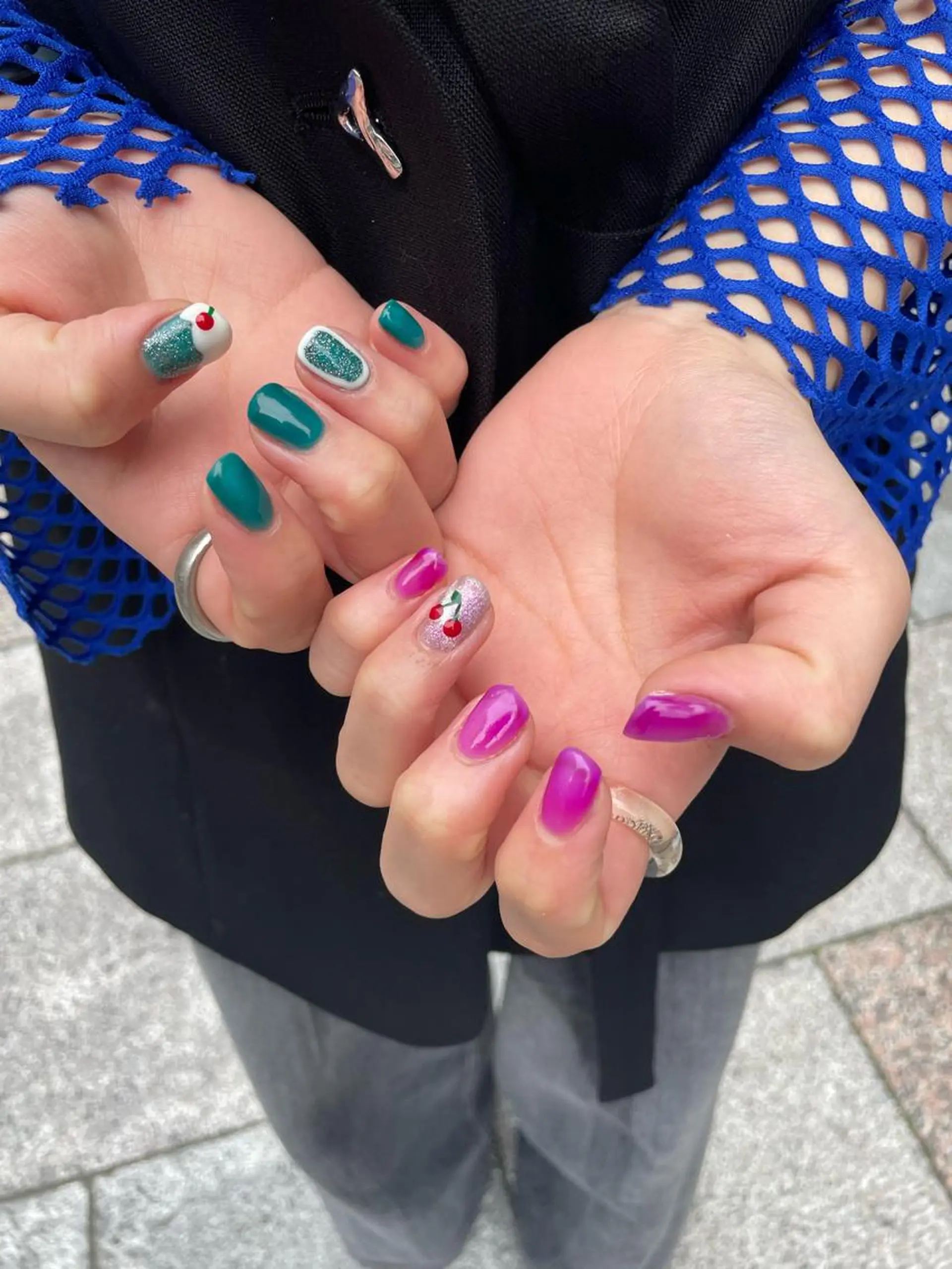 ネイル 束感まつ毛/ネイル/ LED♥KIRARAのマツエク・マツパデザイン