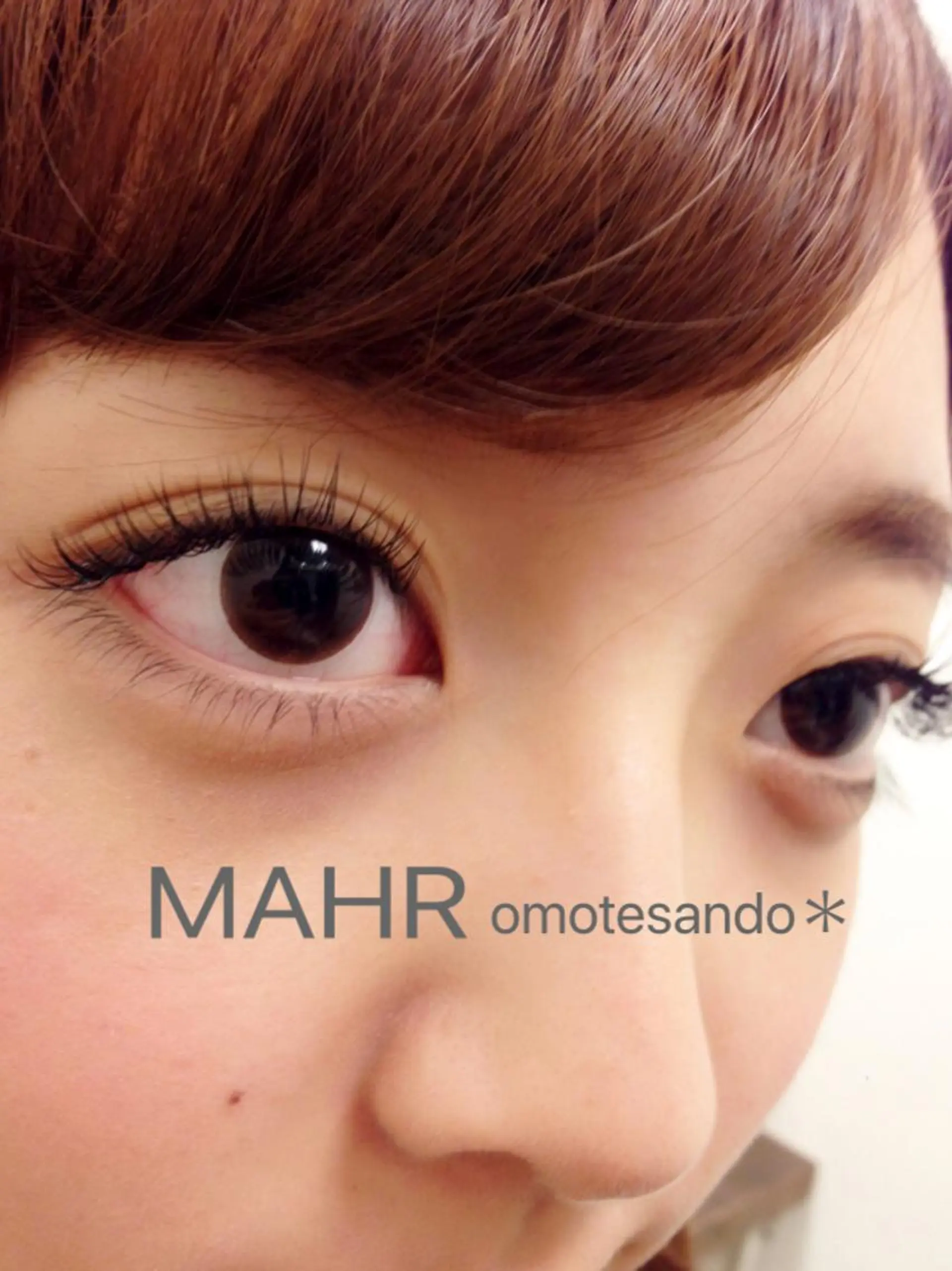 マツエク・マツパ MAHR omotesandoのマツエク・マツパデザイン