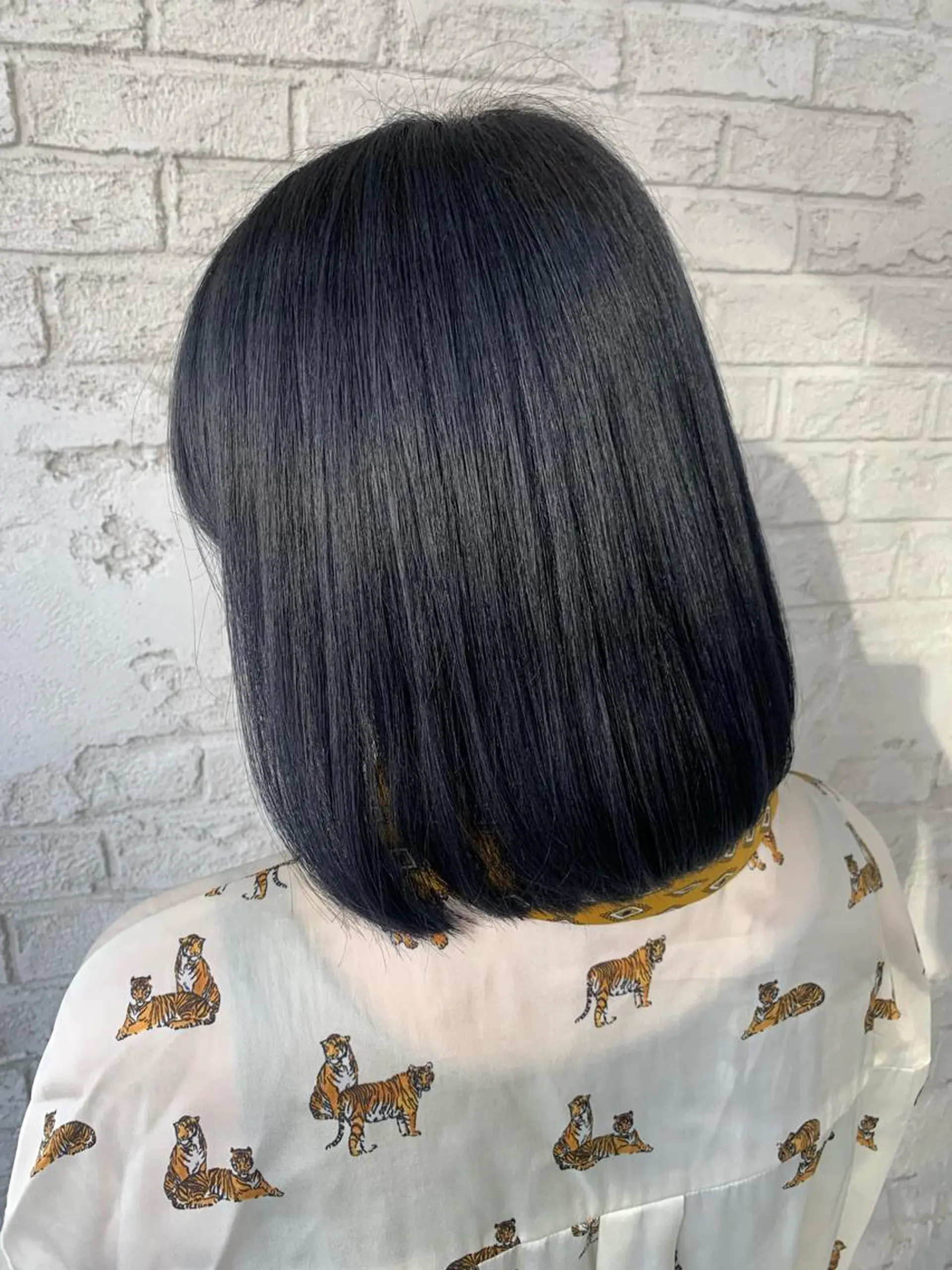 ミディアム カラー ヘアカラー トリートメント エクステ＆艶カラー 🎀YURINA🎀のヘアスタイル