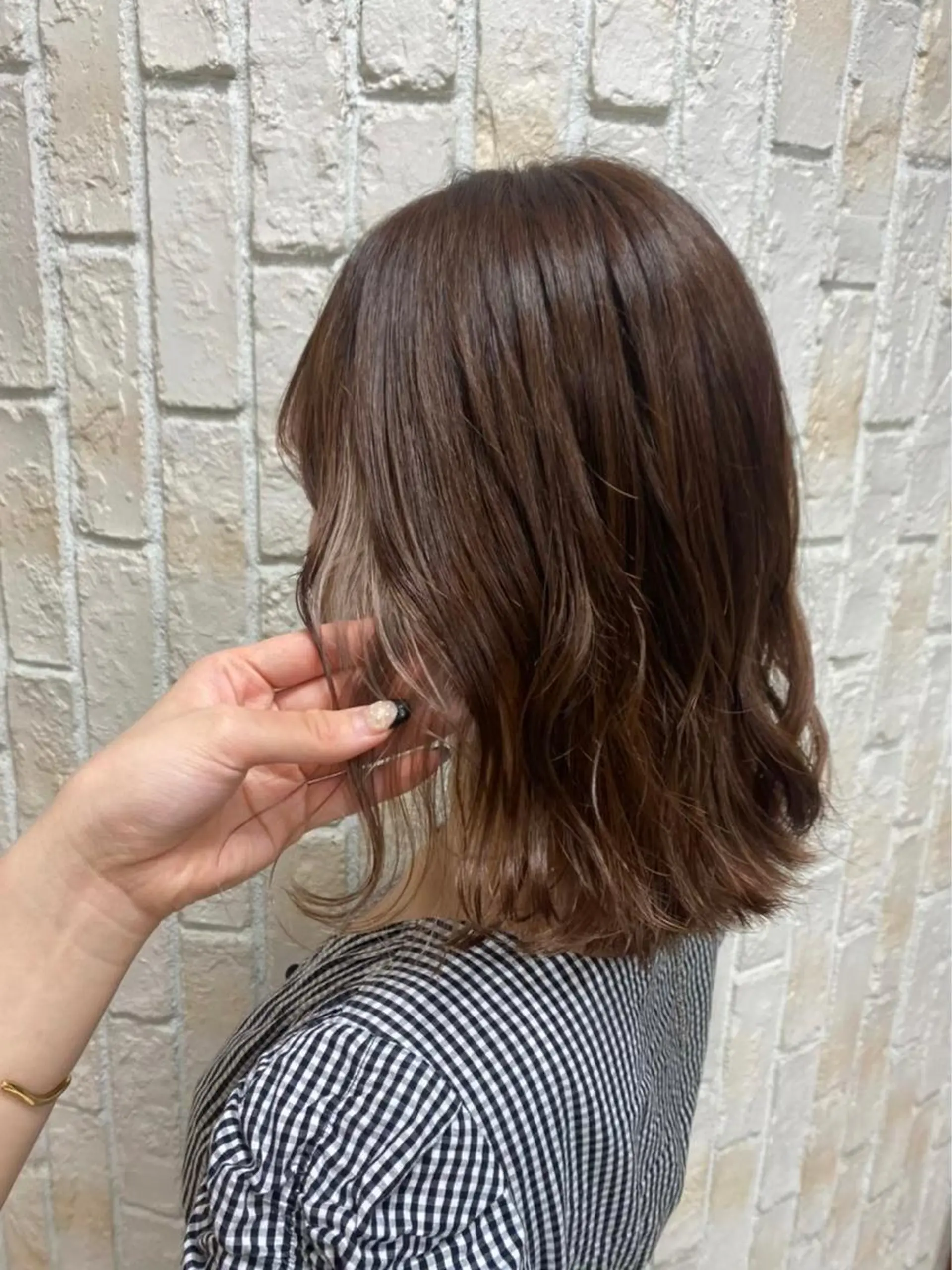 ミディアム カラー Juri ジュリのヘアスタイル