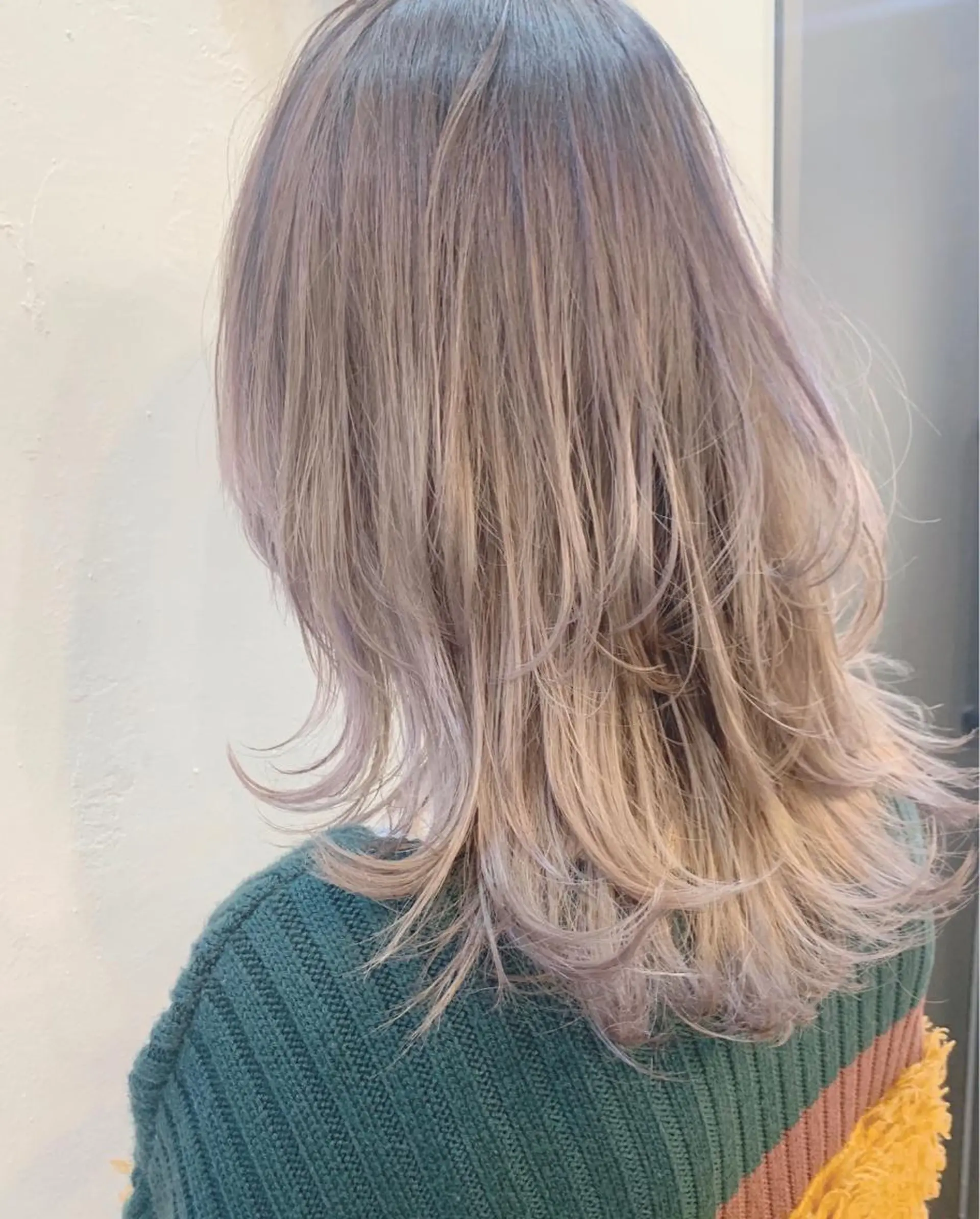 ミディアム レイヤーカット 中園 祥吾のヘアスタイル