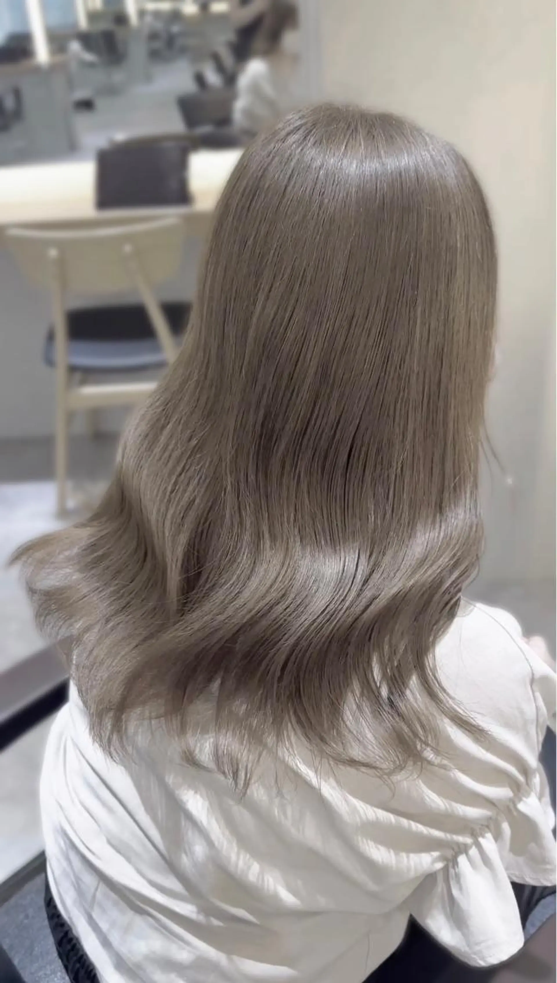 セミロング カラー ブリーチ トリートメント ヘアカラー トリートメント レイヤーカット/ ブリーチカラー/雅人のヘアスタイル