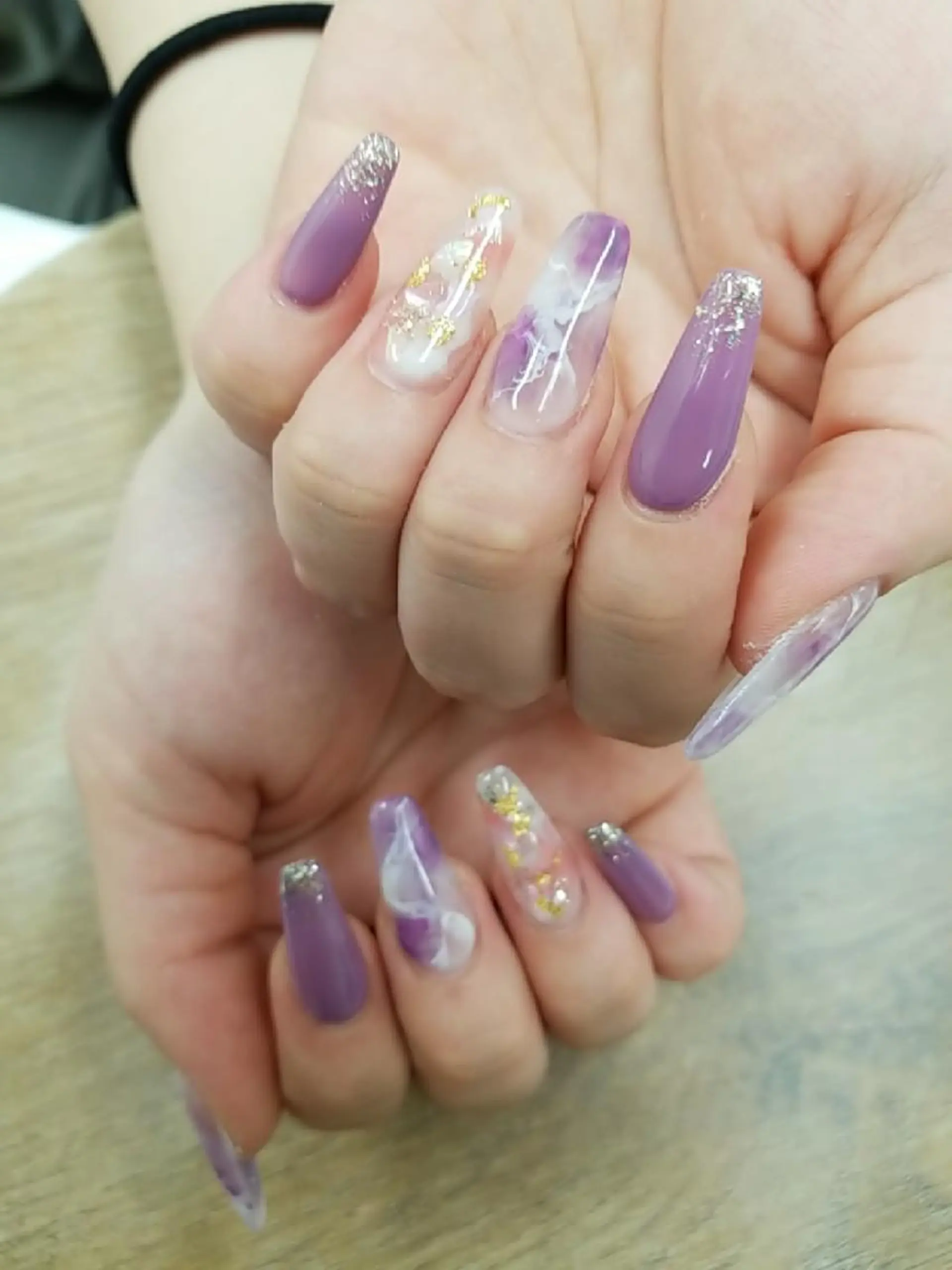 ネイル アートネイル フットネイル ジェルネイル 持ち込み ニュアンスネイル 河野ちえ (雑誌掲載サロン)のネイルデザイン