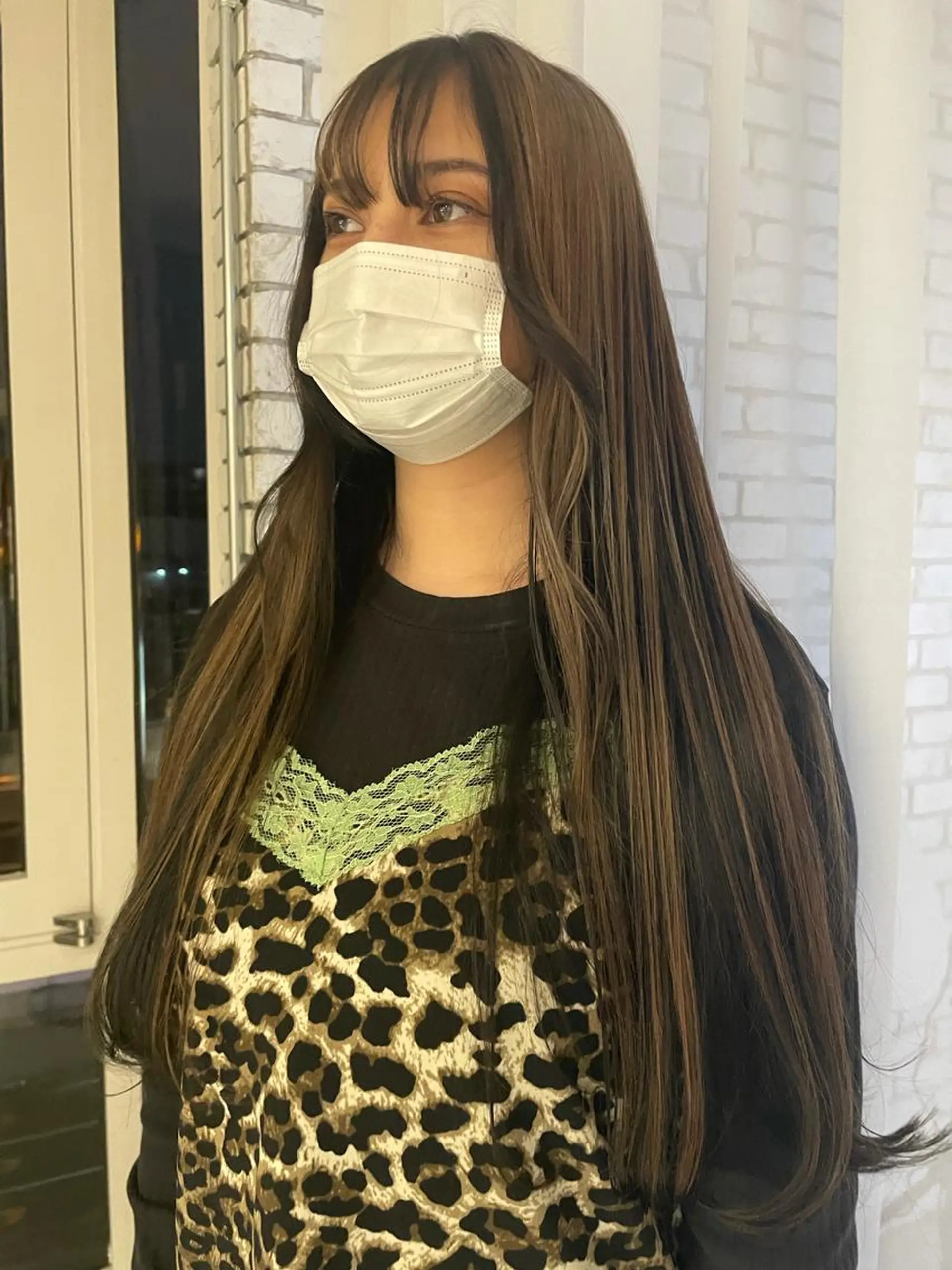 ロング カラー 艶ハイトーン👑♡ NATSUKIのヘアスタイル