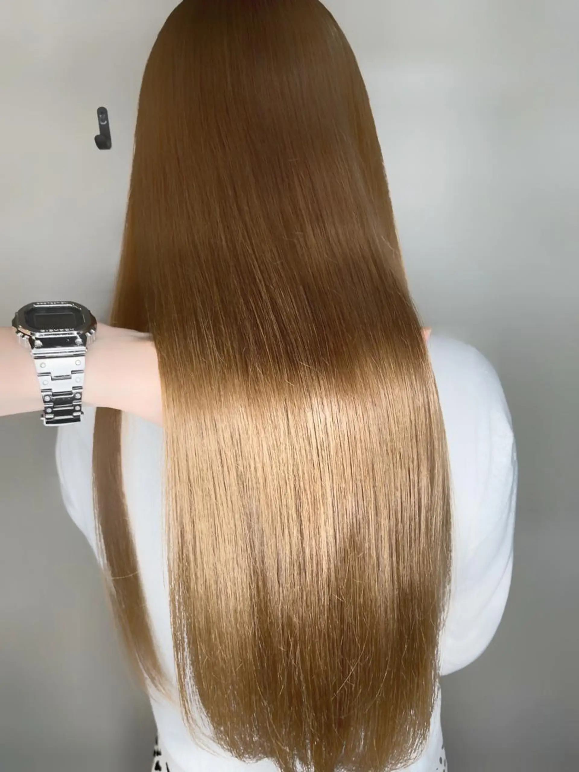 セミロング 髪質改善 ヘアカラー トリートメント hirune所属・🌈韓国ヘア KOUSUKE🌈のヘアスタイル