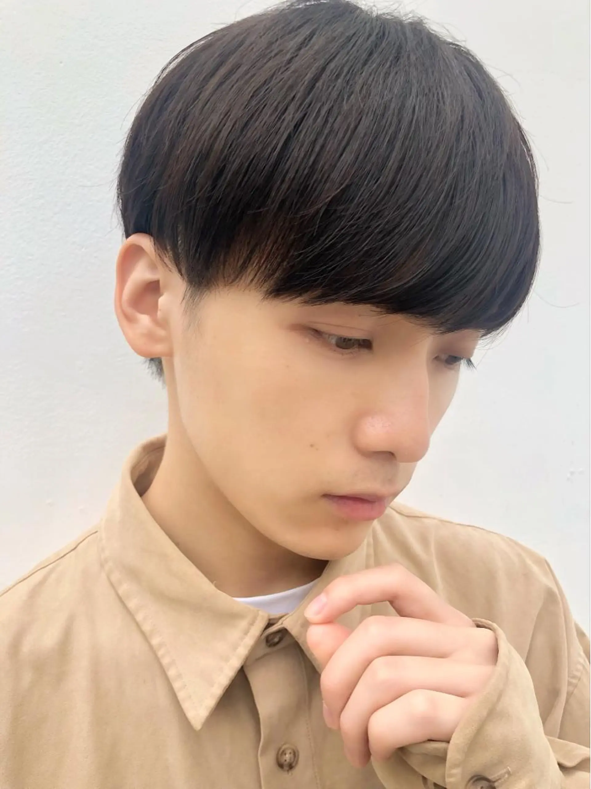 ショート メンズ🍃ナチュラル 韓国風ヘアRENのヘアスタイル