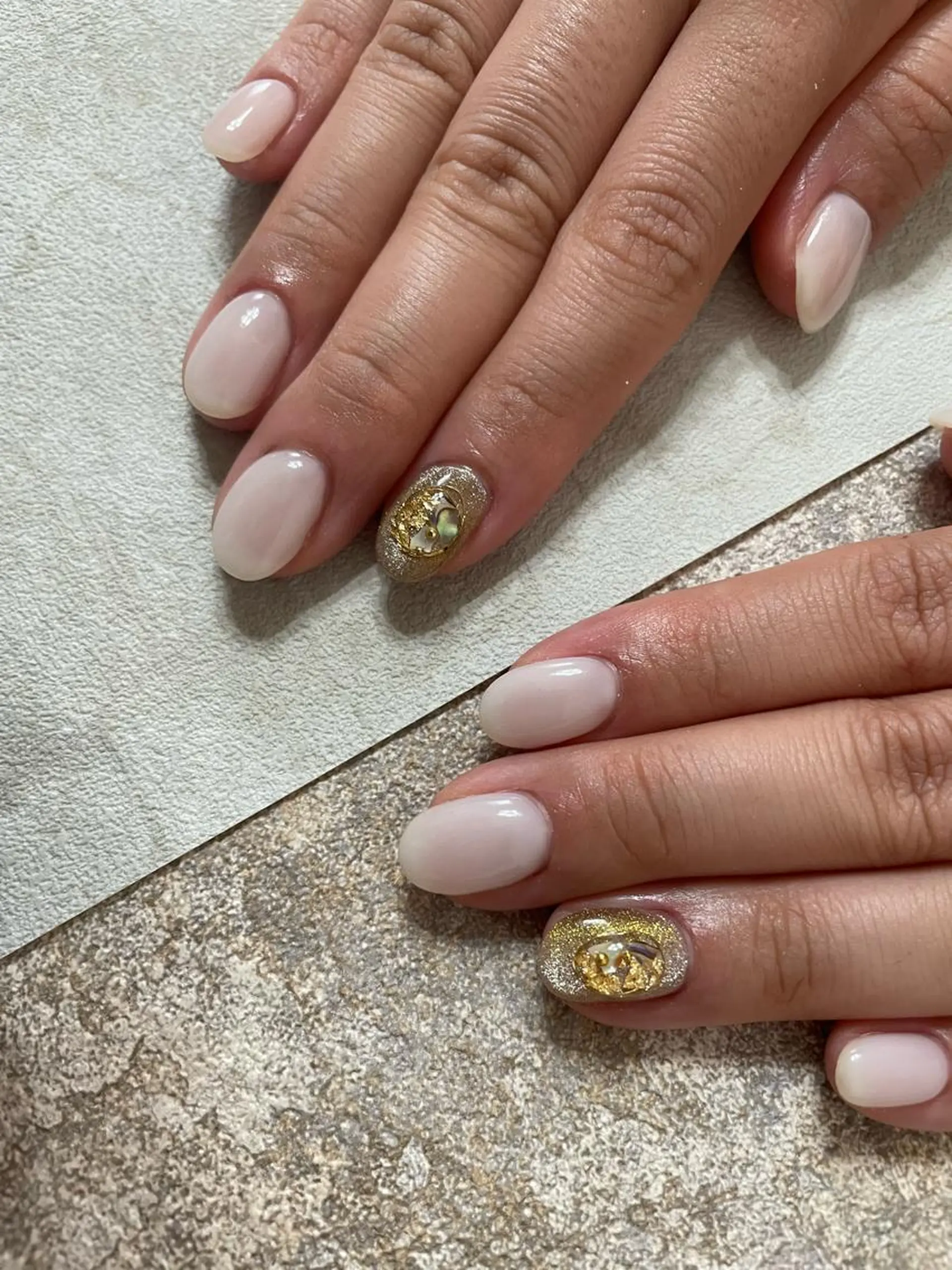 ミディアム ネイル Parfum パルファンのネイルデザイン