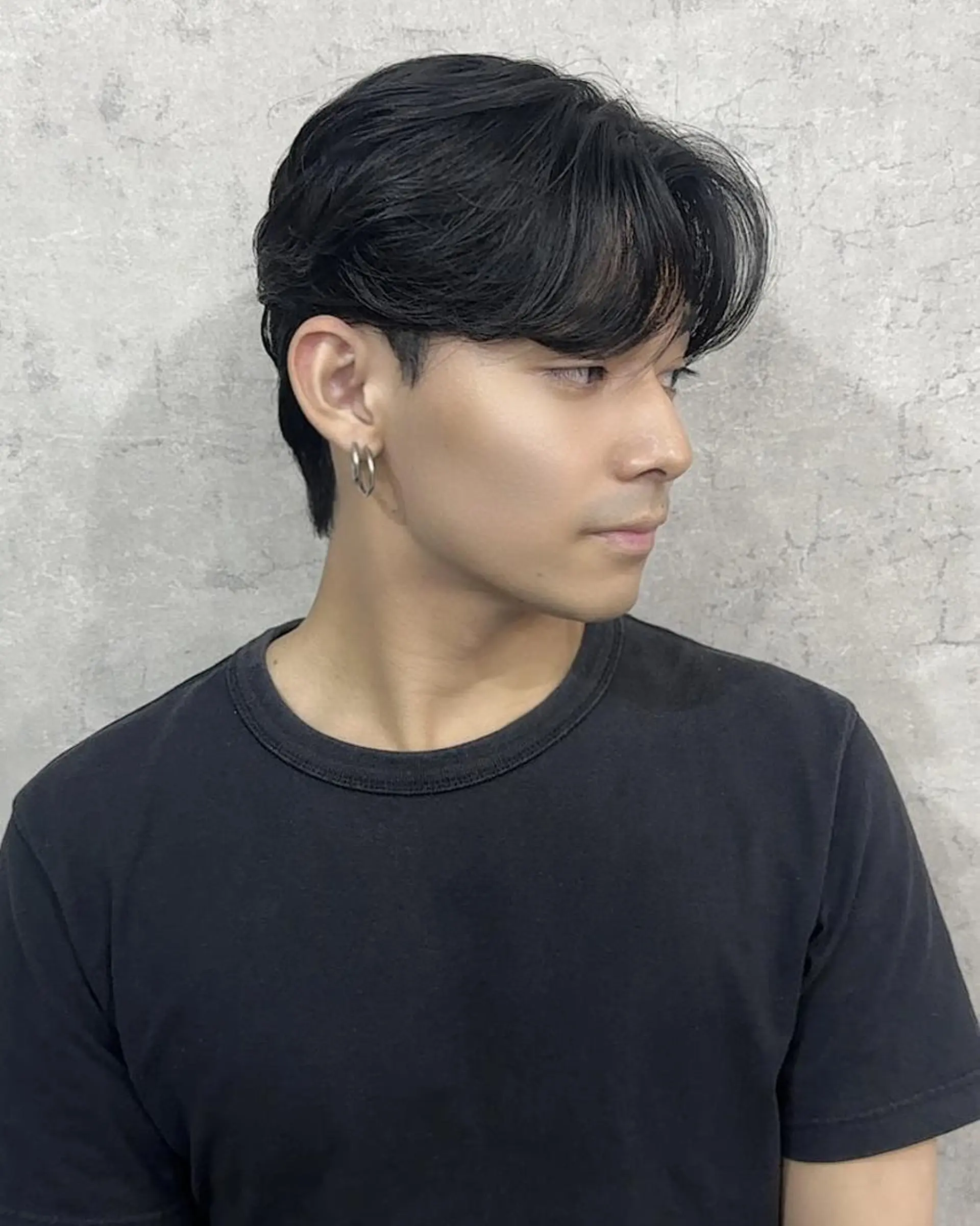 ミディアム ミディアムパーマ 韓国風ヘア カット パーマ トリートメント ヘアセット Men's Eir Kodamaのヘアスタイル