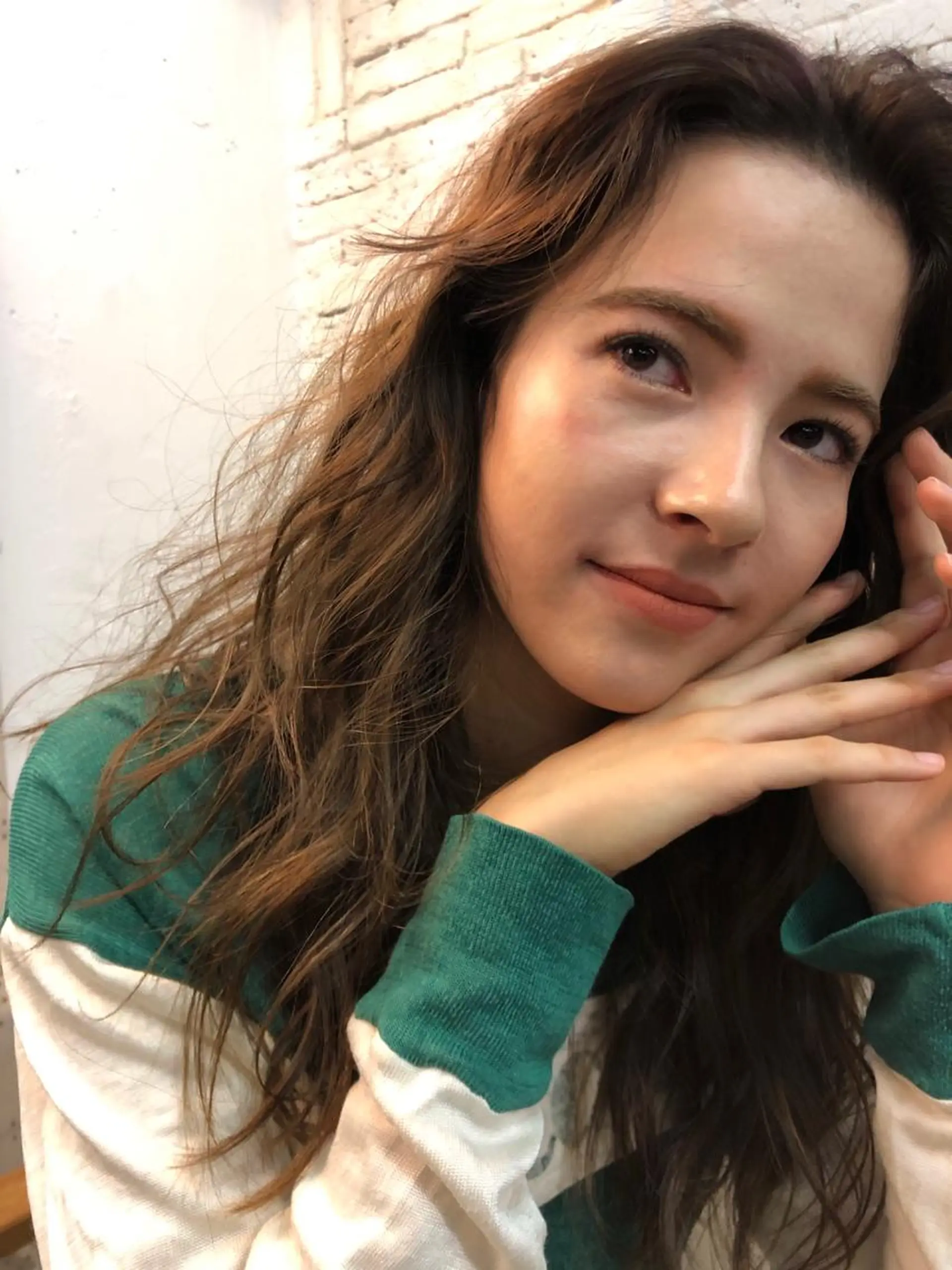 ロング カラー パーマ ヘアアレンジ カット ヘアカラー パーマ NOUN所属・eri kinjoのヘアスタイル