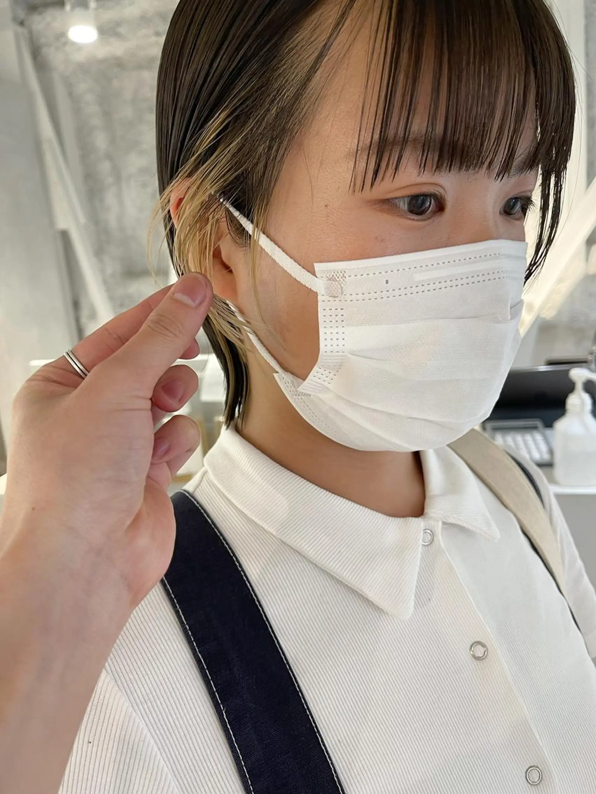 ミディアム カラー ベージュカラー 川本 裕🌿のヘアスタイル