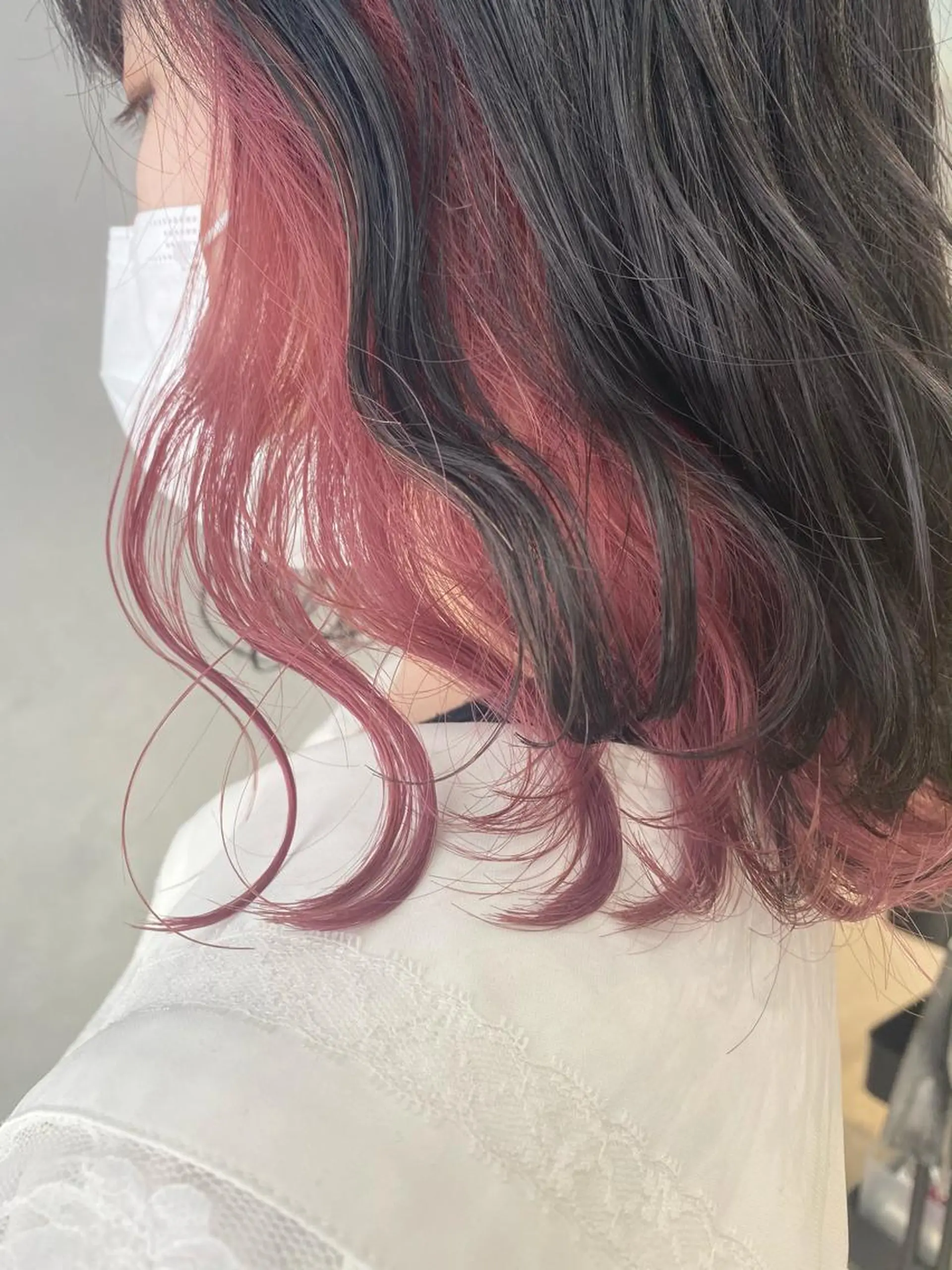 ミディアム カラー M IIのヘアスタイル