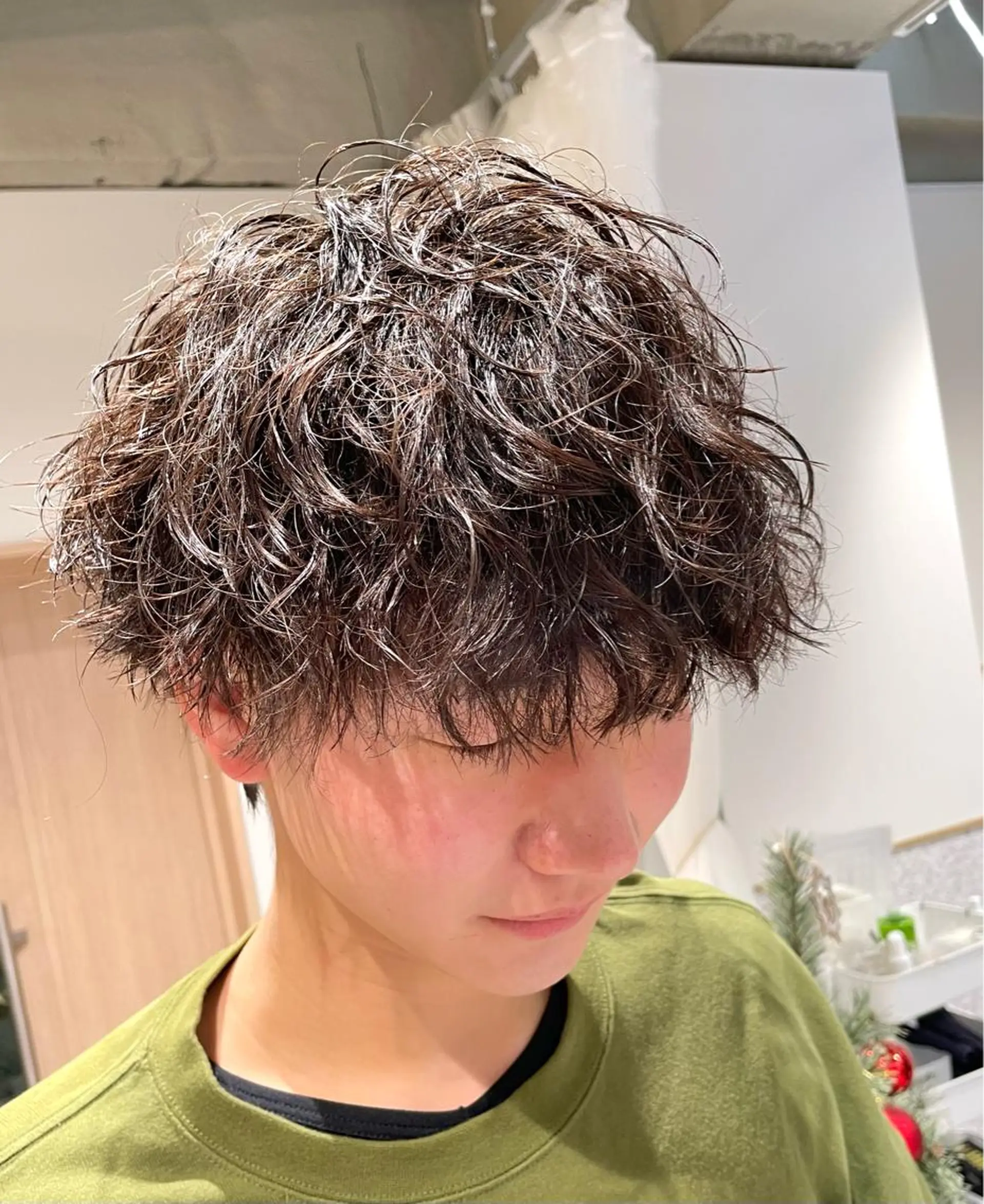 メンズ カット パーマ メンズ指名no'1 佐藤　亘のヘアスタイル