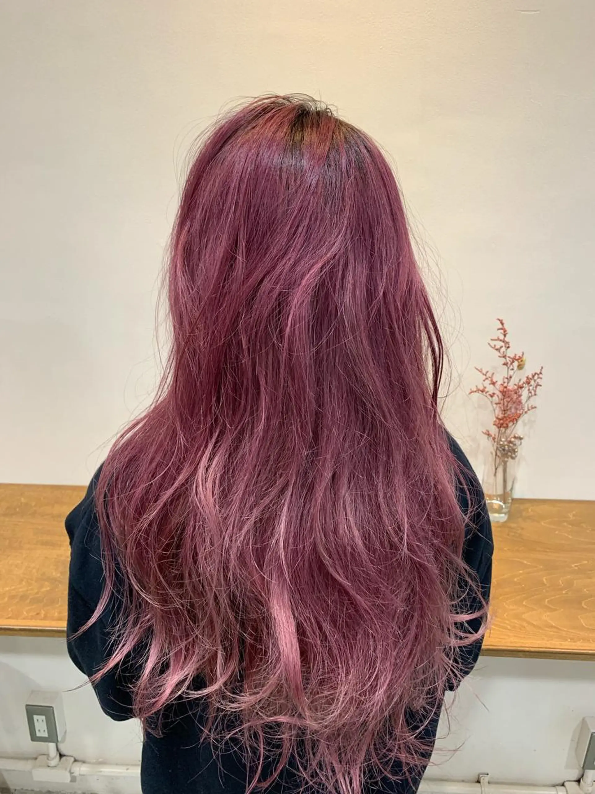 ロング アッシュ ヘアカラー トリートメント ヘッドスパ ヘアセット 大宮/山口 竣也のヘアスタイル