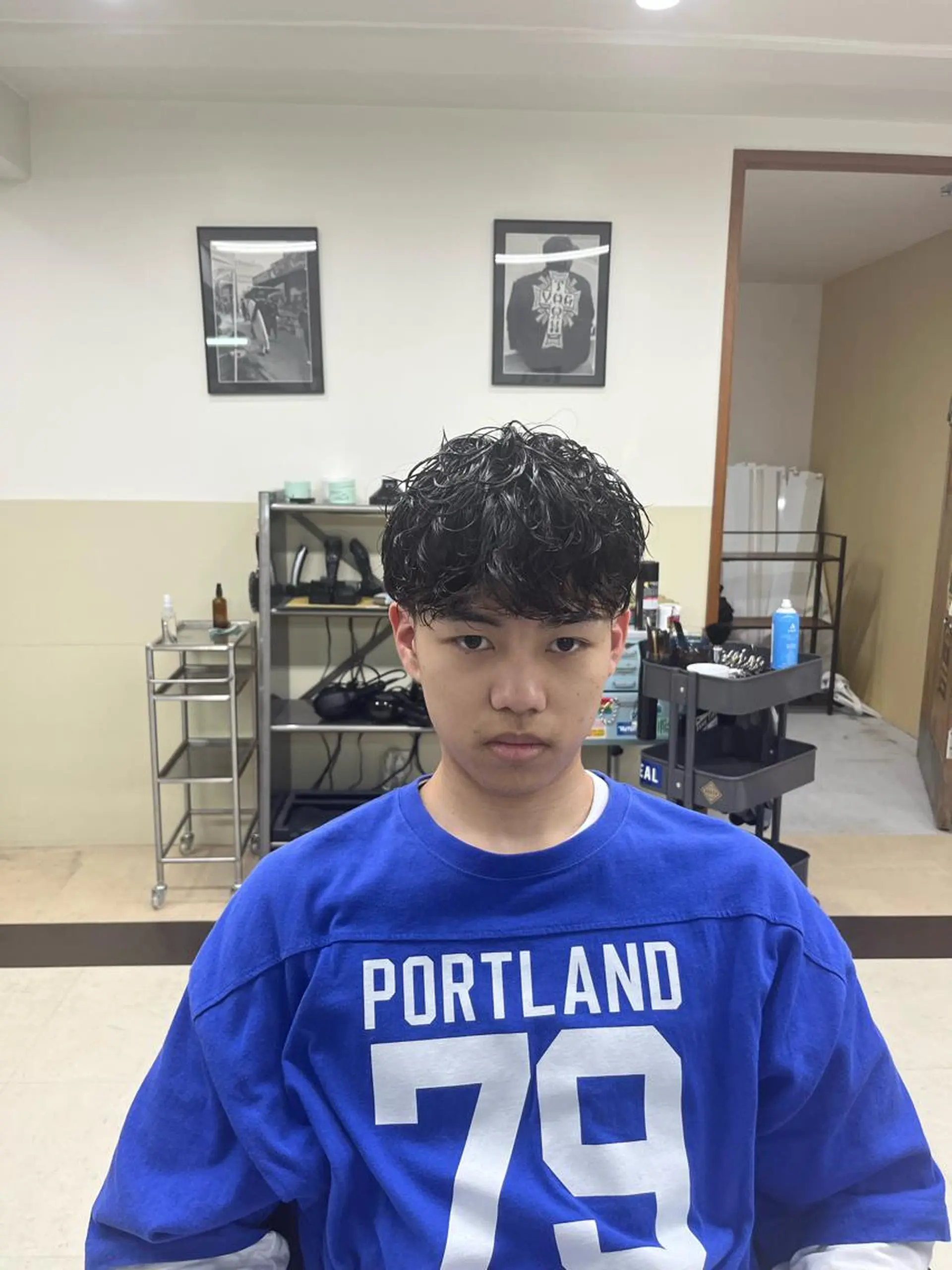 ショート barberspoint所属・💈フェードカット なす💈のヘアスタイル