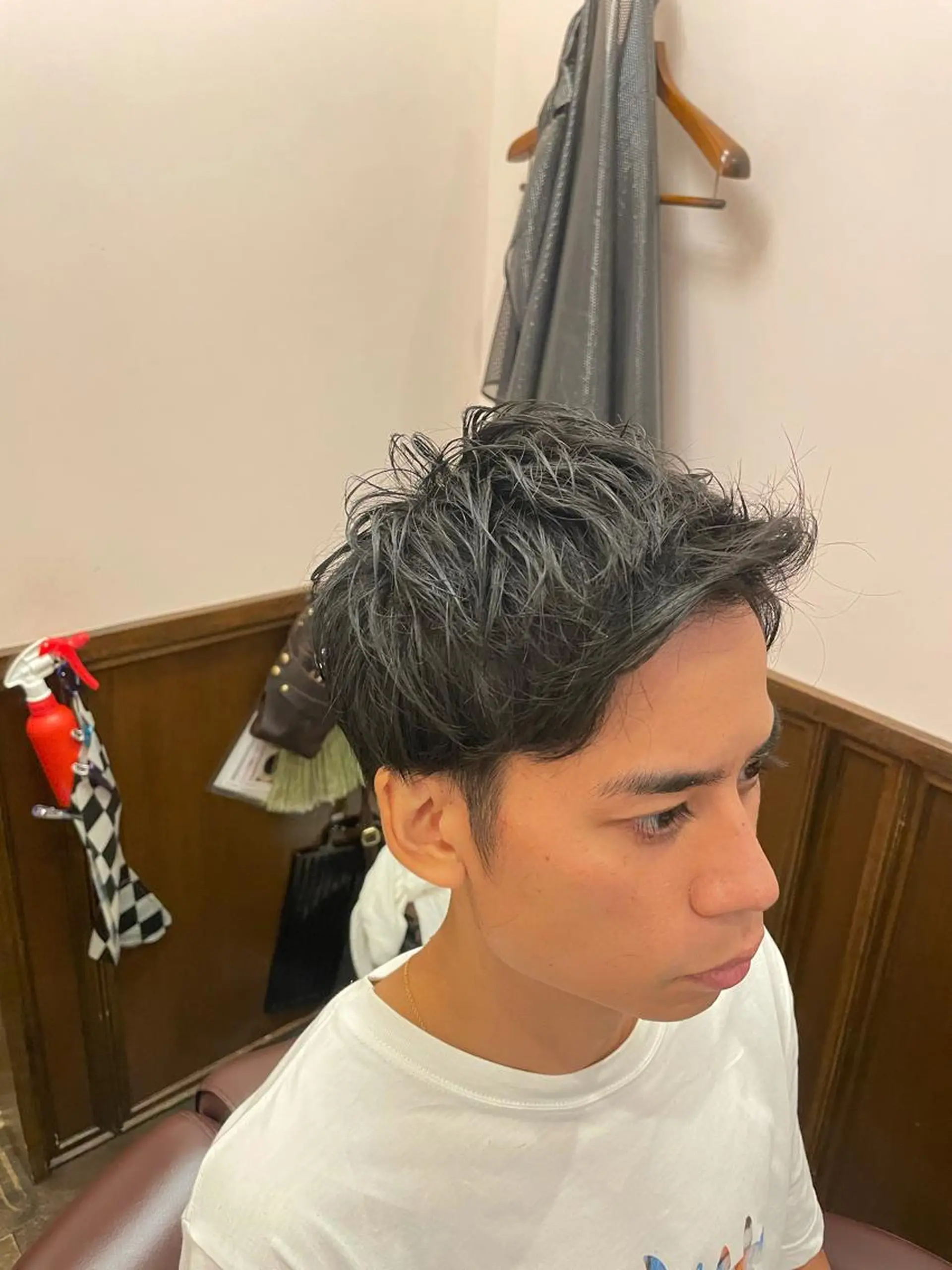 ショート ヒロ銀座　　　御徒町所属・ヒロ銀座　小林 透真のヘアスタイル