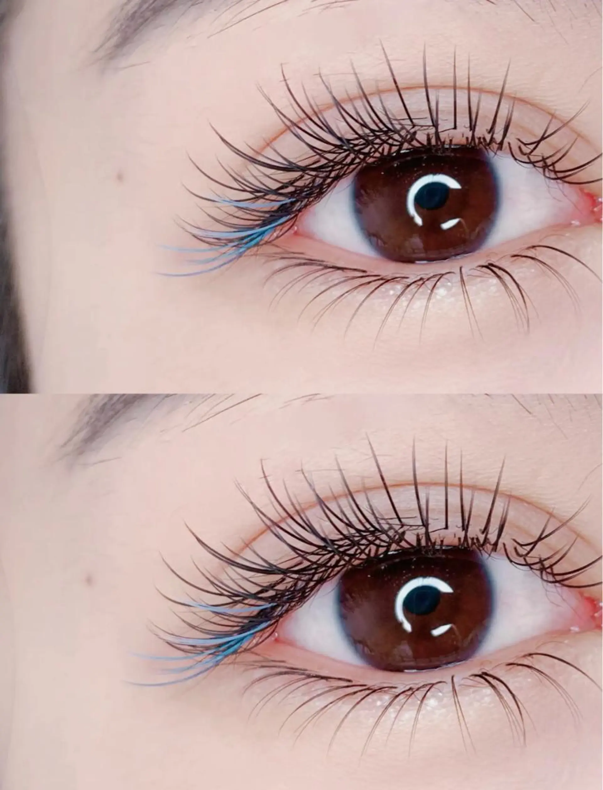 カラー マツエク・マツパ マツエク Angela エステサロンのマツエク・マツパデザイン