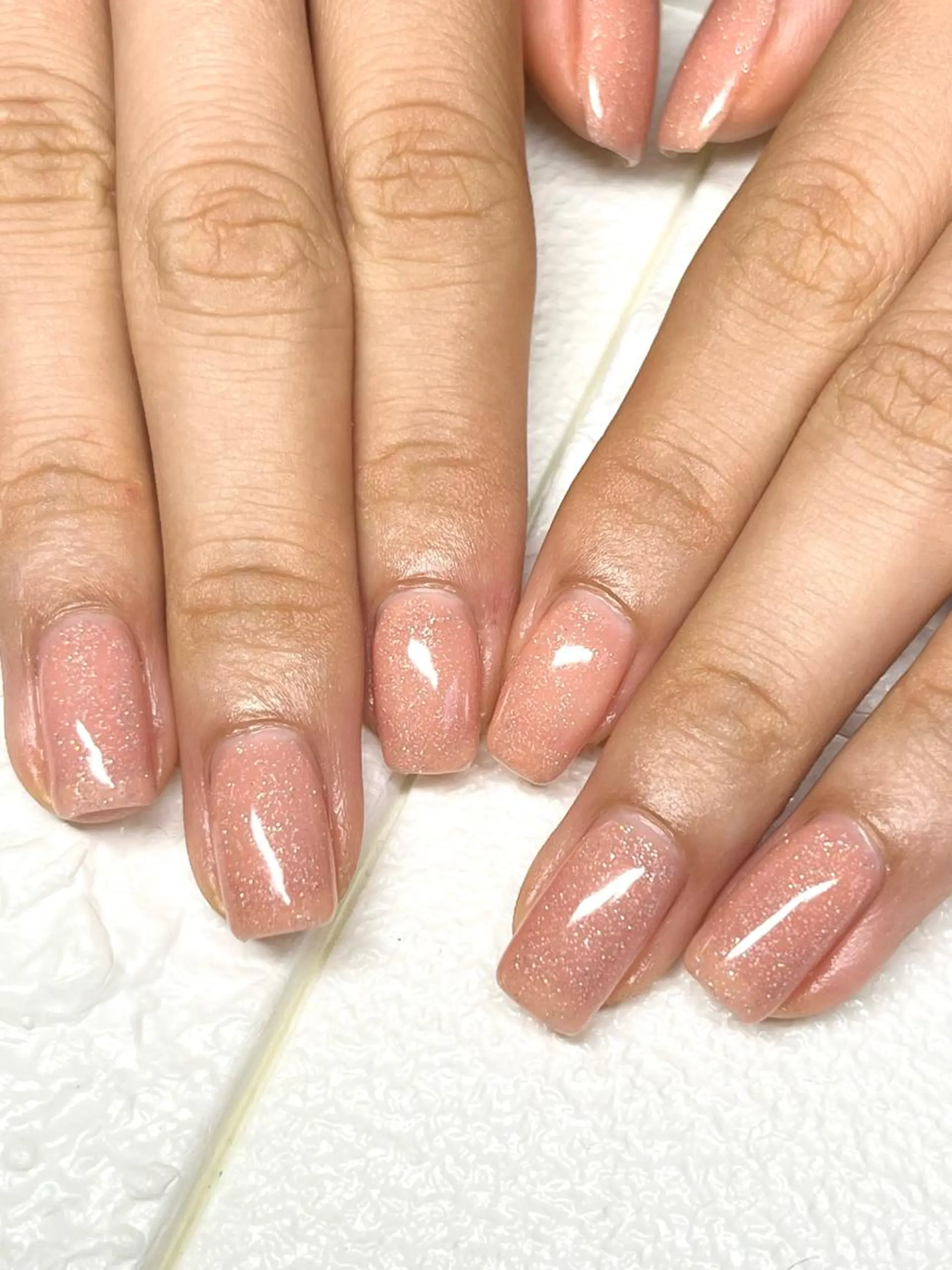 ミディアム ネイル ハンドネイル まり りぃ〜んのネイルデザイン