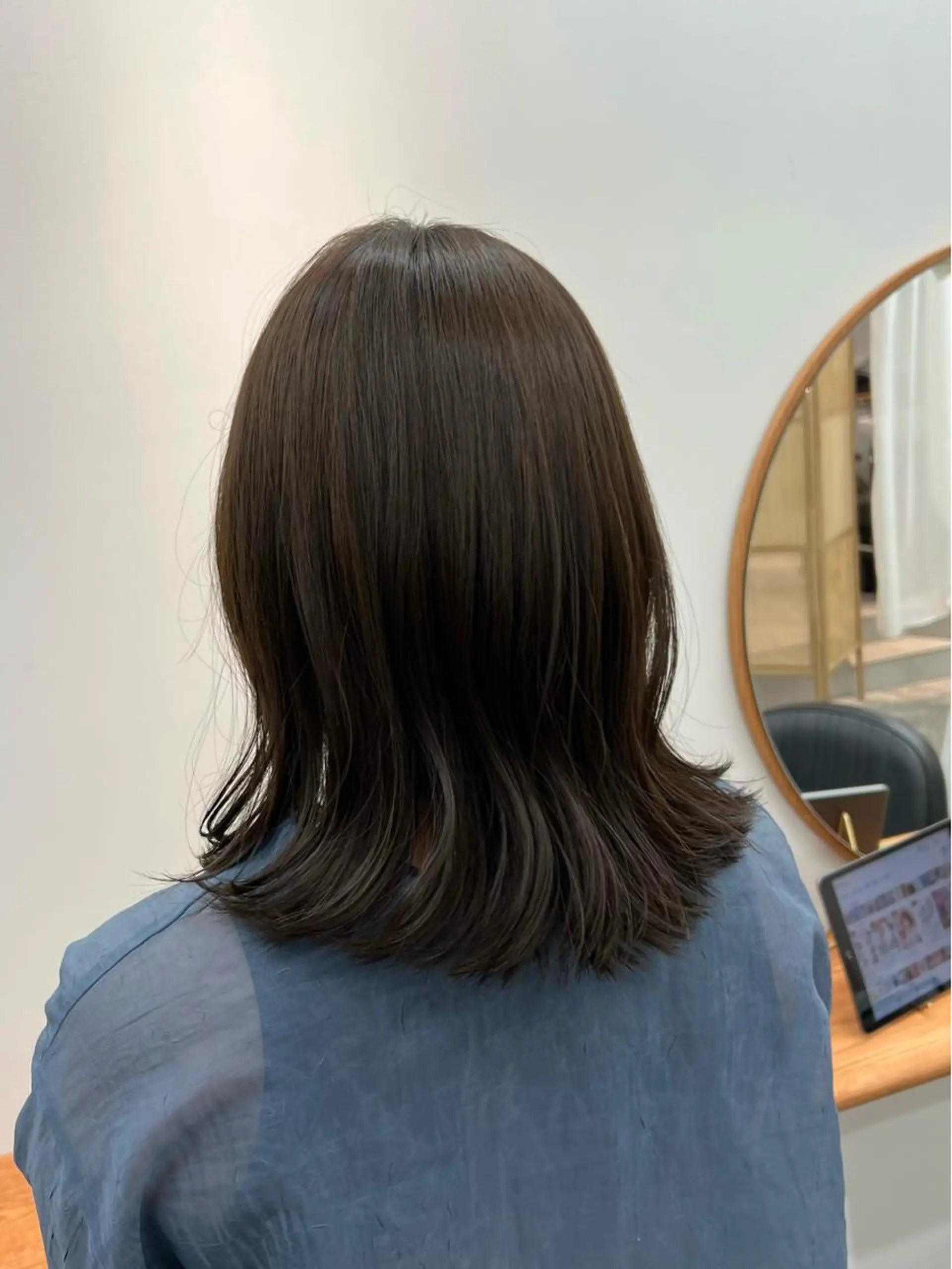 カラー ブラウンカラー オリーブブラウン aiko【艶カラー ・ミニモ年内で終了】のヘアスタイル