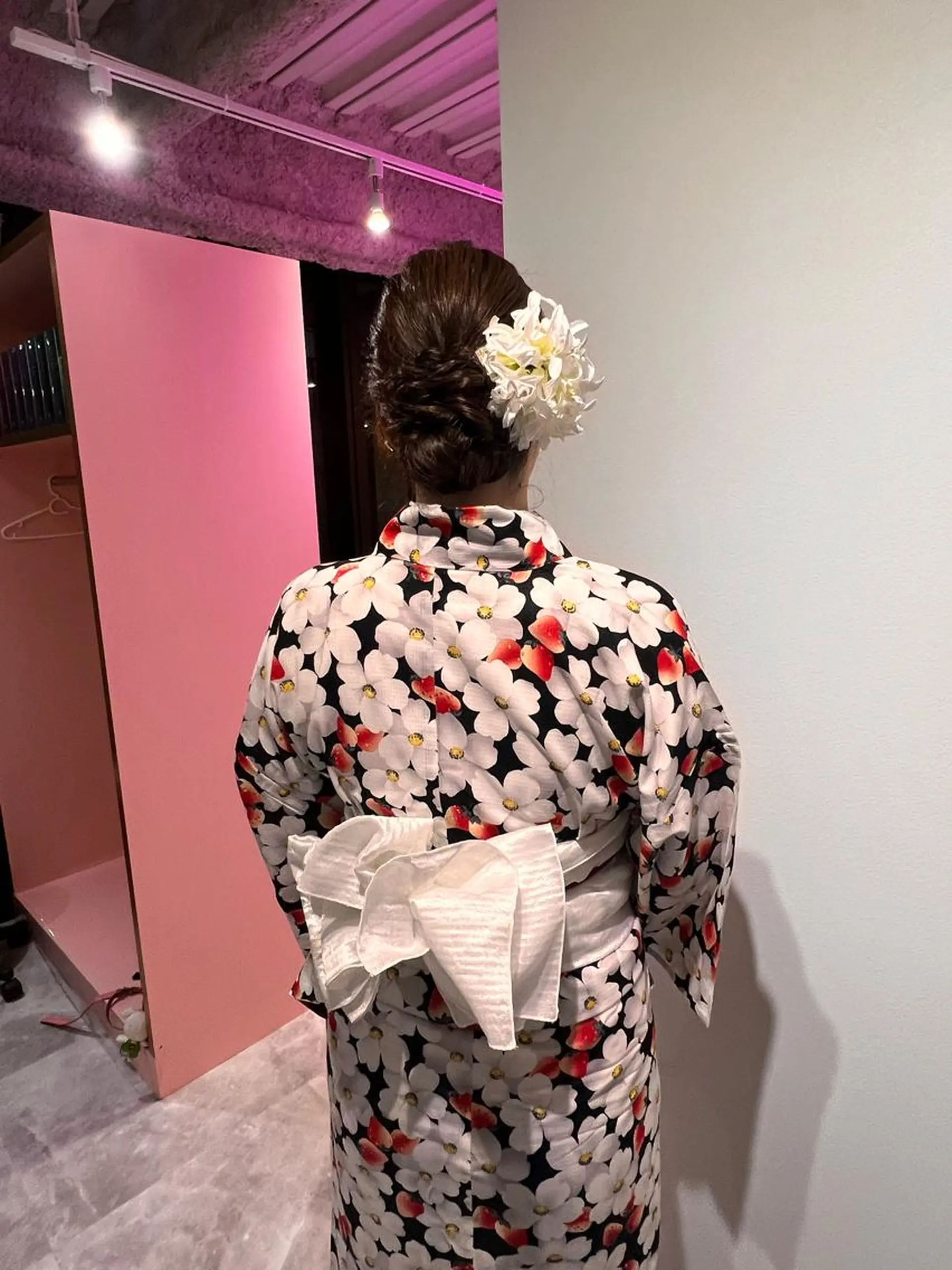 ヘアアレンジ 着付け 💓Yuri💓 ハイトーン/デザインのヘアスタイル