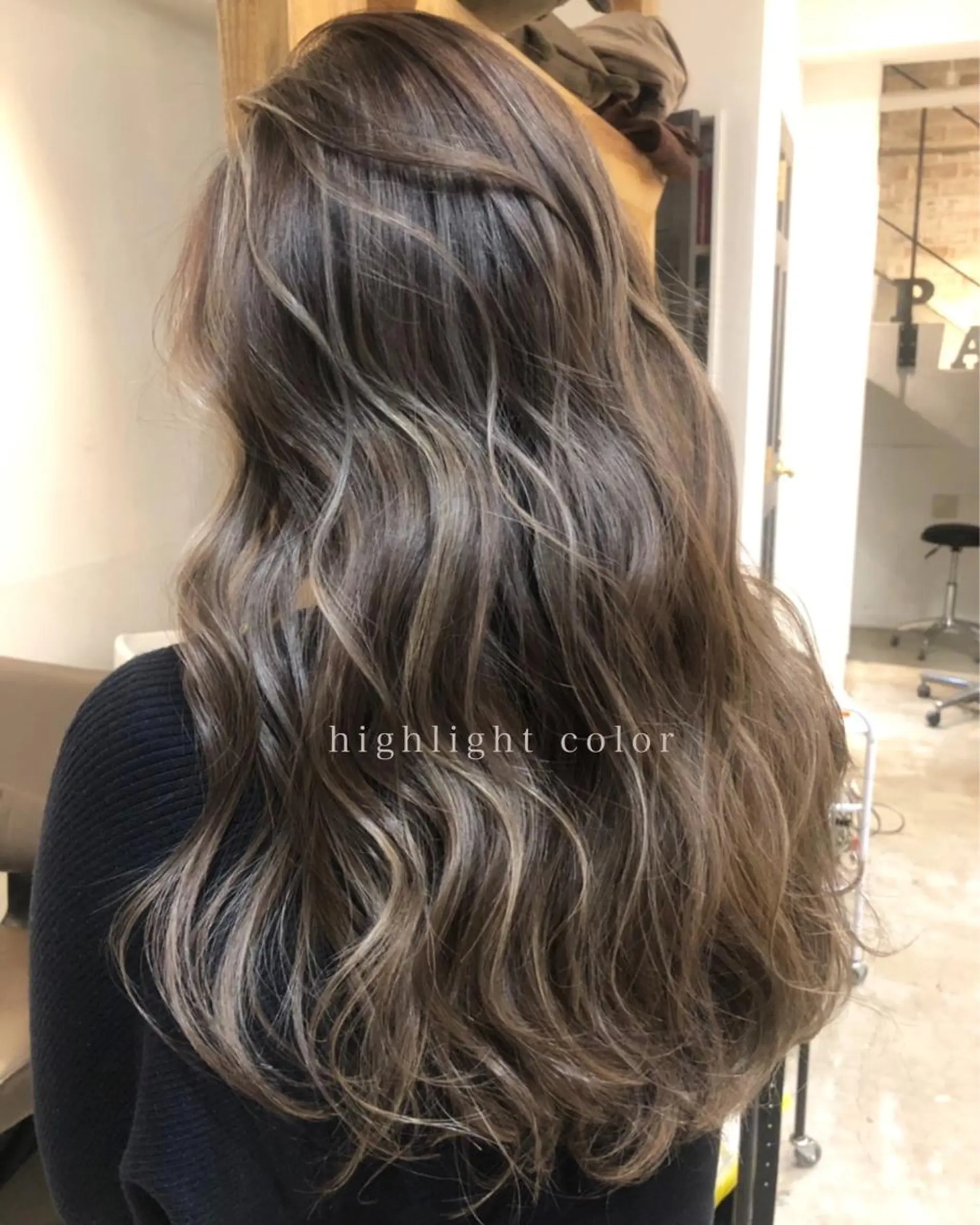 ロング ハイライト PARIS hair salon所属・秋葉原　柏木絢汰 ✨当日予約okのヘアスタイル