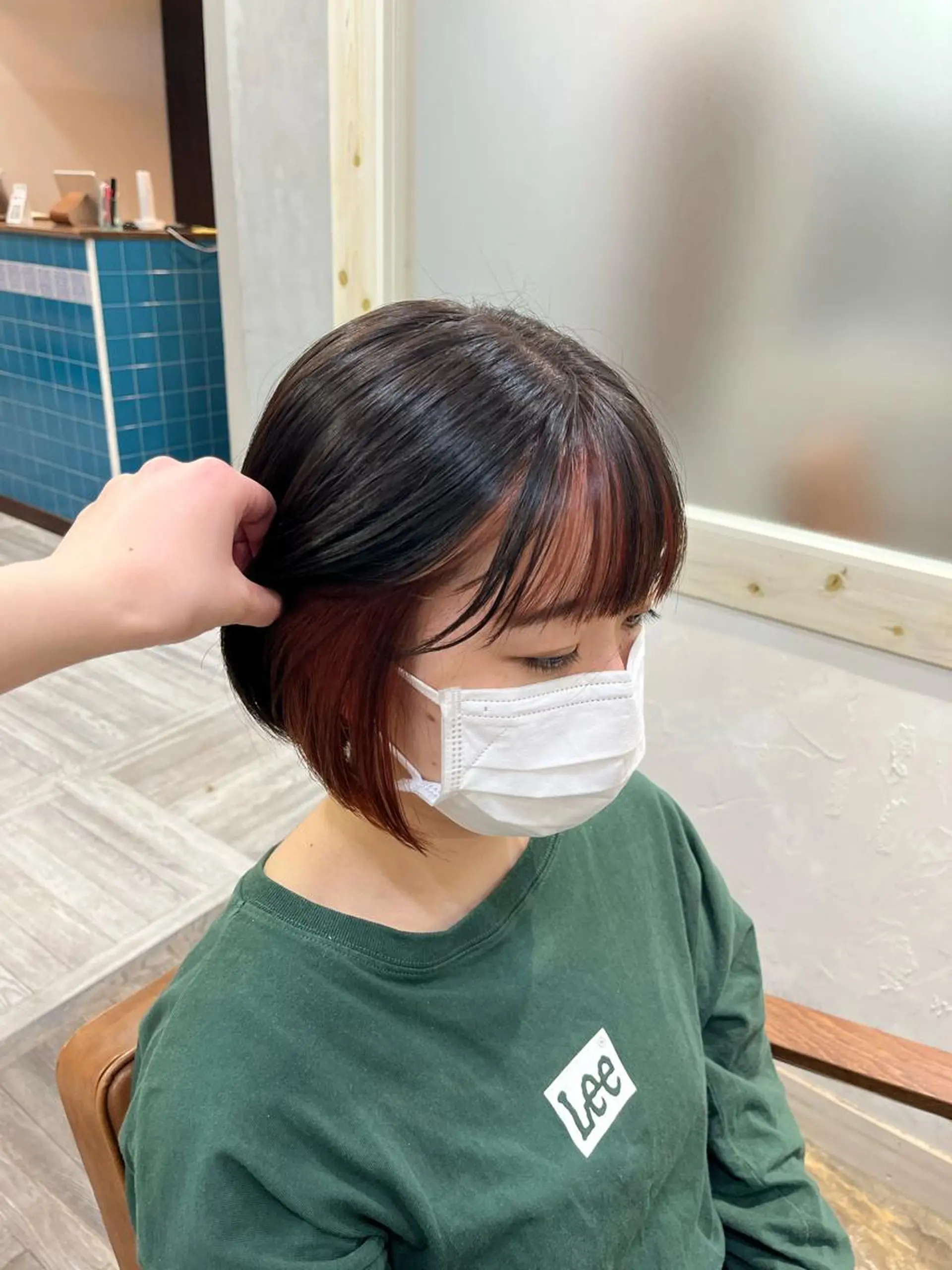 ショート カラー 🫧tomoka 透明感カラー🫧のヘアスタイル