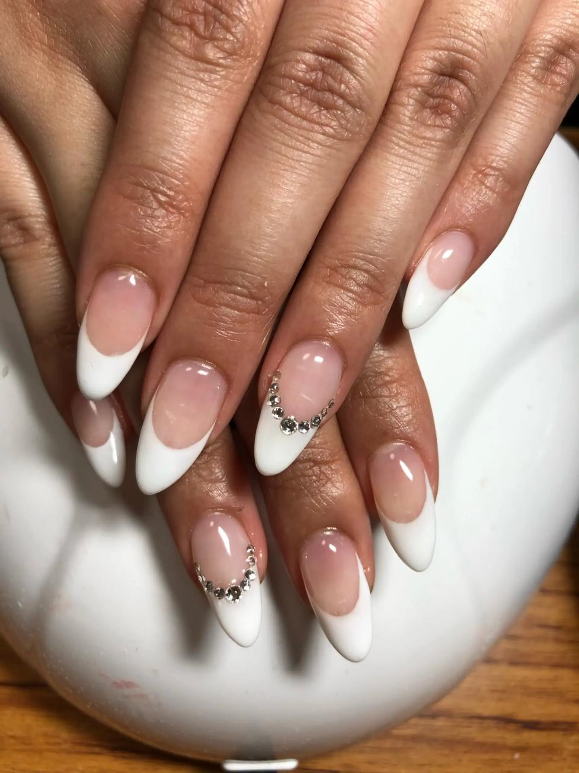 ネイル ストーンネイル ハンドネイル MaHaRo所属・S HARUKAのネイルデザイン