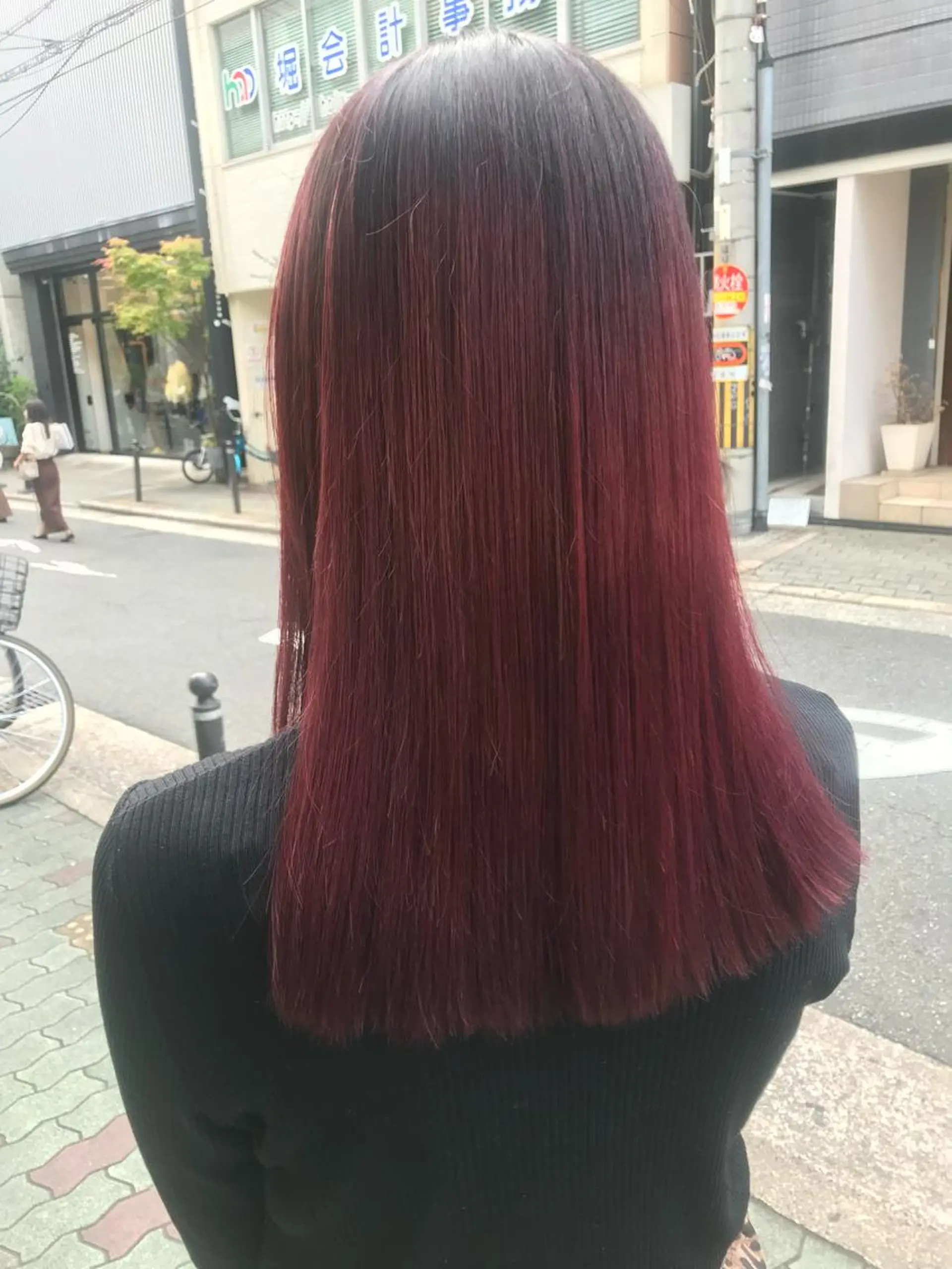セミロング analogue所属・u harukaのヘアスタイル