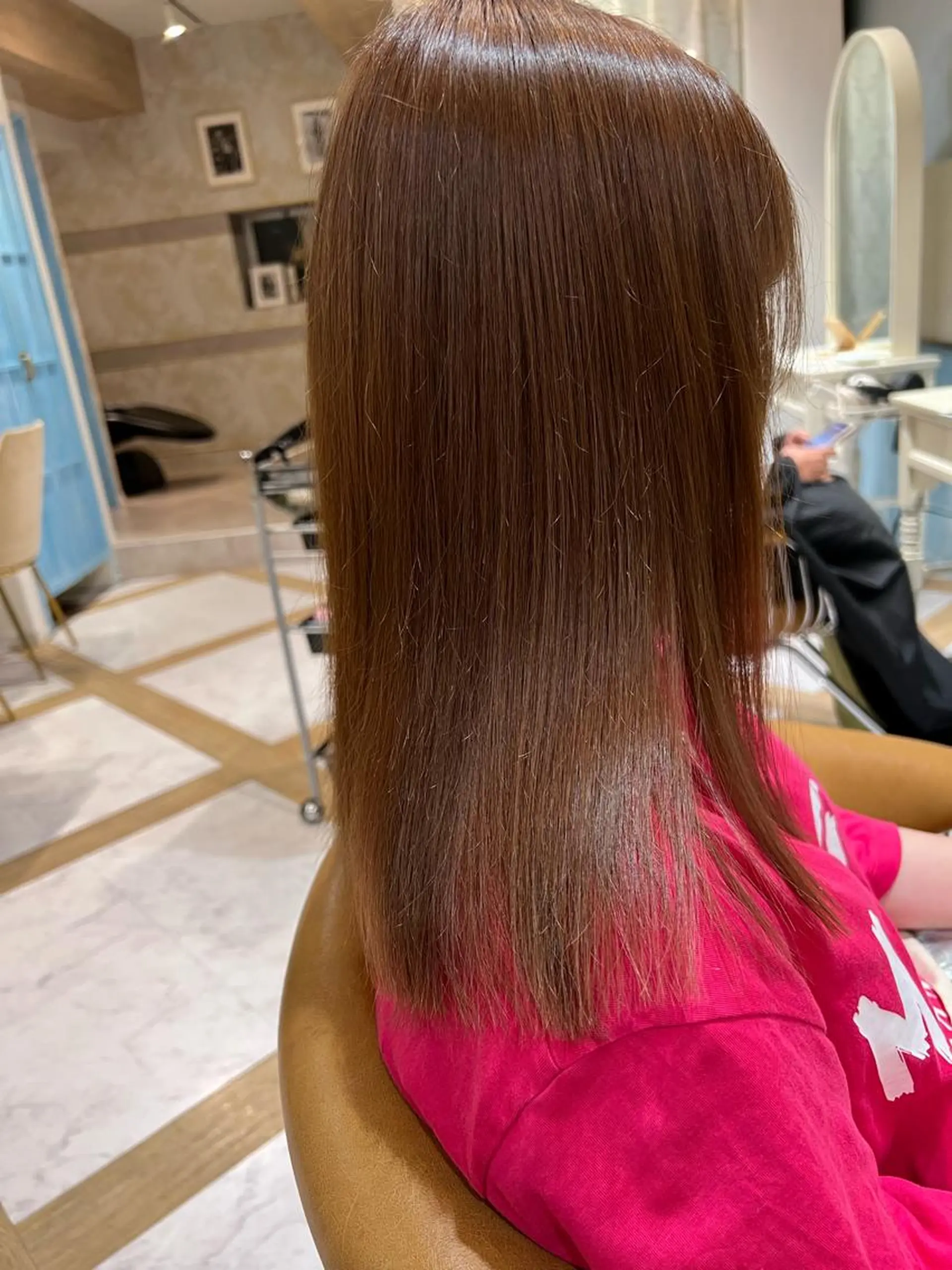 ロング カラー カット ヘアカラー トリートメント Lond strada 心斎橋所属・🍀小川大輔🍀 ボブ/ブリーチ🥇のヘアスタイル