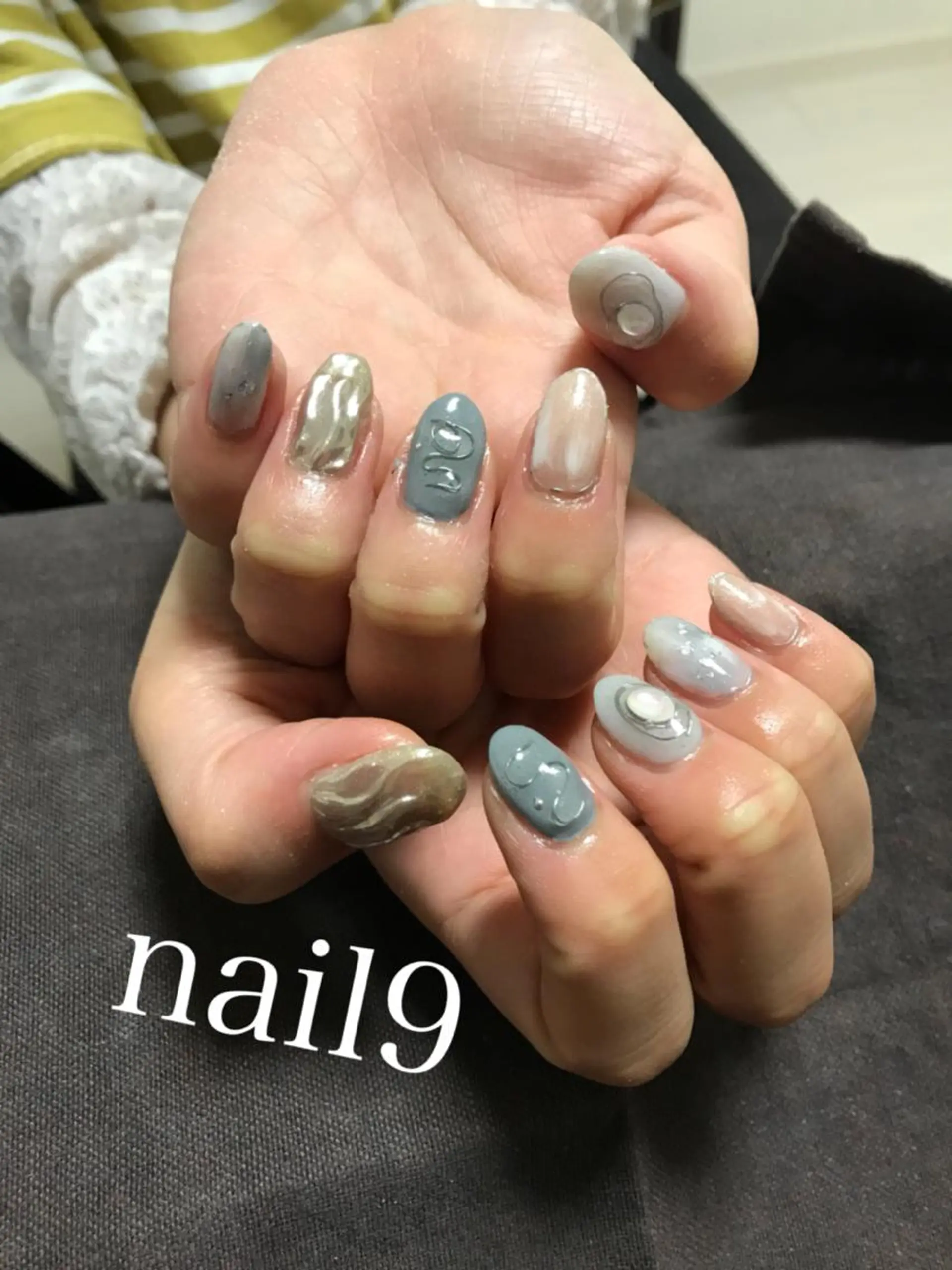 ネイル ニュアンスネイル ネイルサロン nail9のネイルデザイン