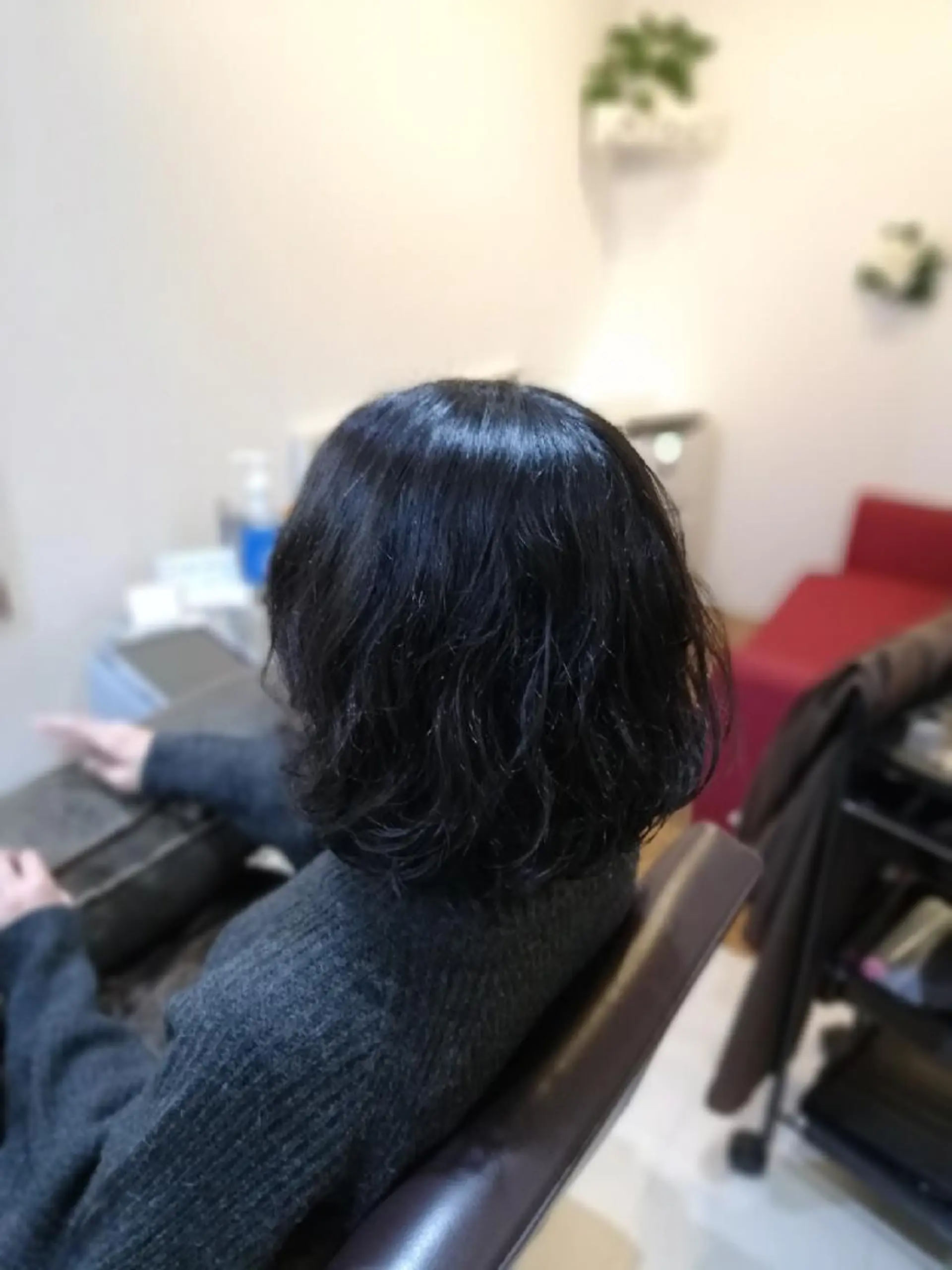 パーマ ミディアム カット パーマ 北林 弘展のヘアスタイル