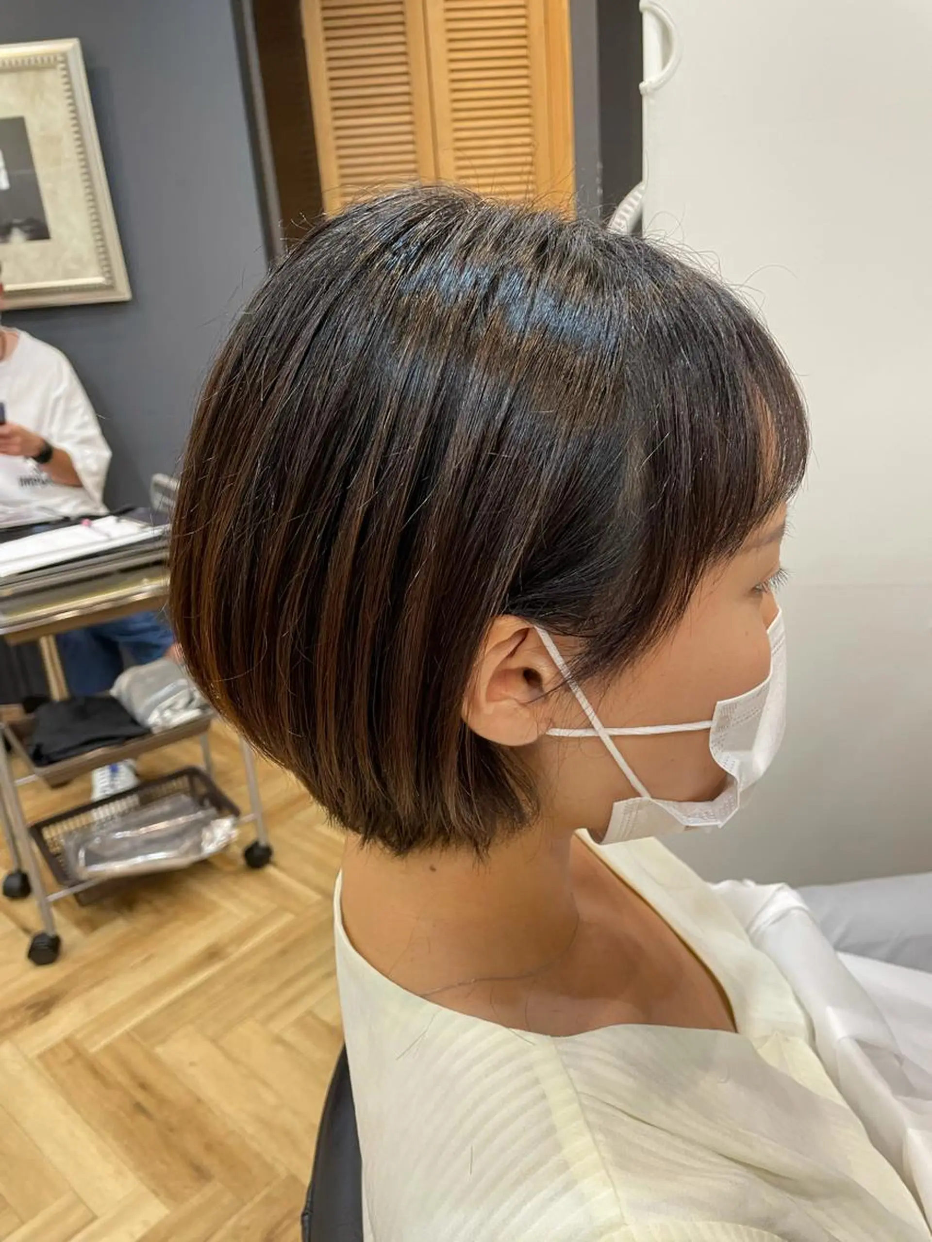 ショート 佐久間 凪沙のヘアスタイル