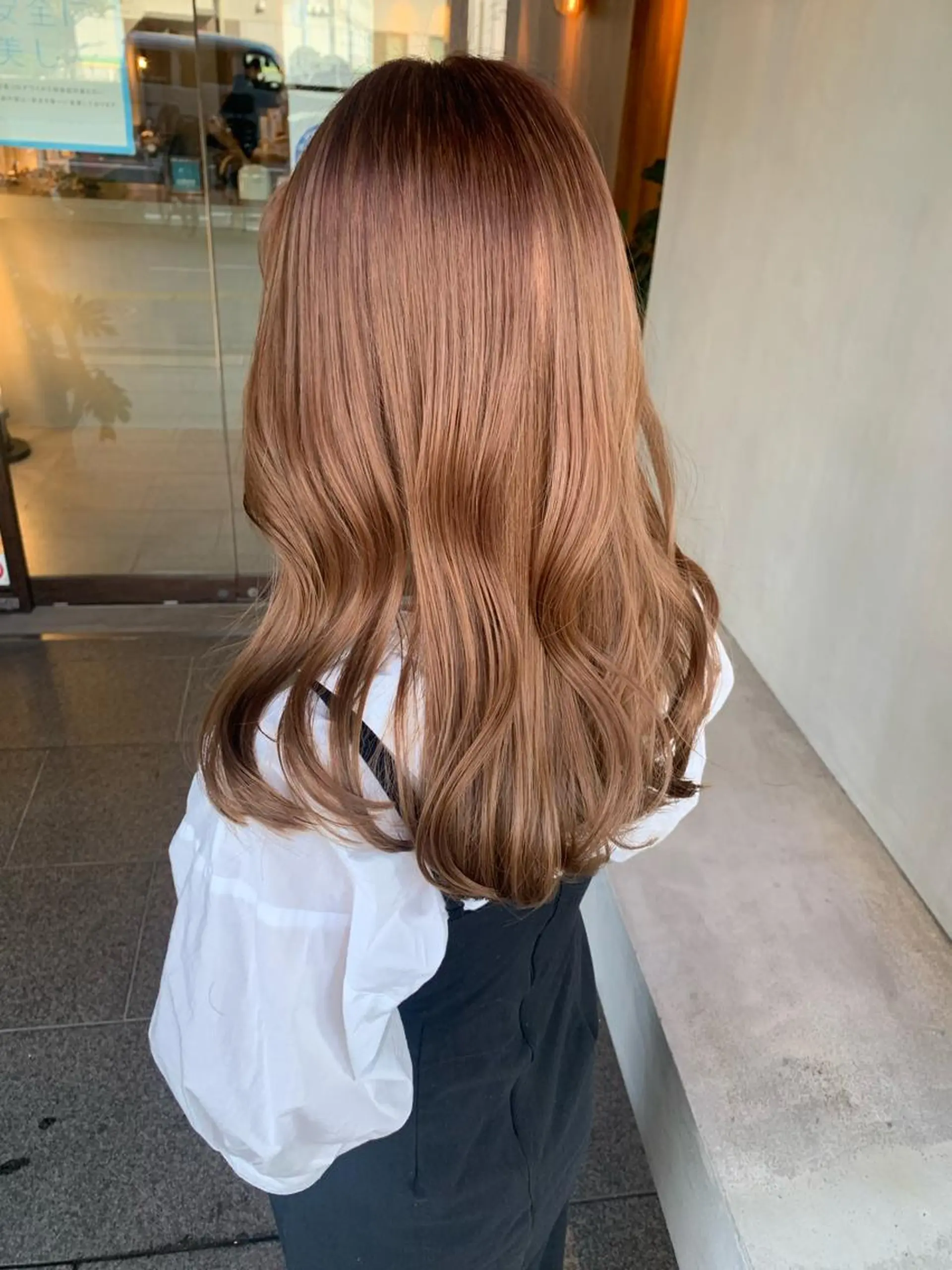 ロング カラー ブリーチ/アレンジ 天満/chihiroのヘアスタイル