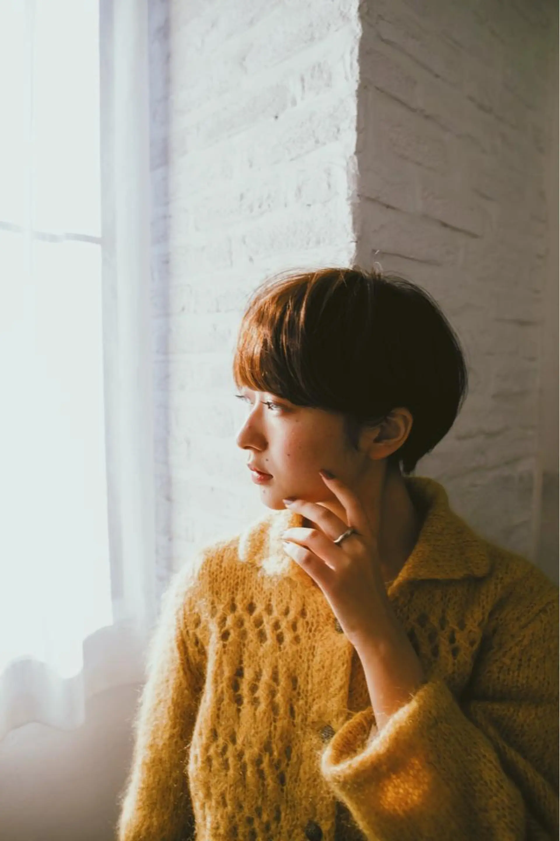 ショート カラー IVORY.所属・🟩白髪ぼかし/ボブ /ショートヘア/大司のヘアスタイル