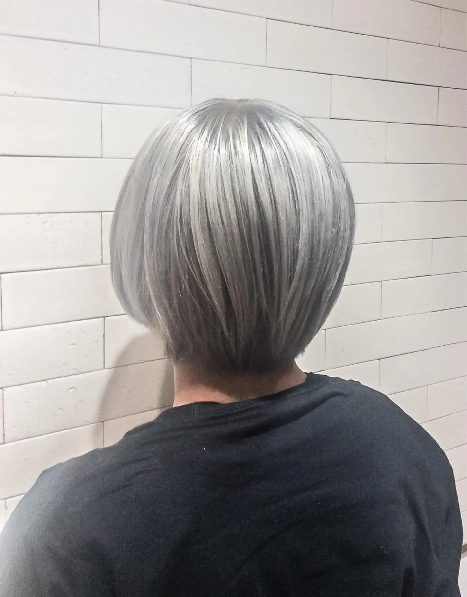 ショート カラー ハイトーンカラー ショートヘア レイヤーカット× 髪質改善たもりのヘアスタイル