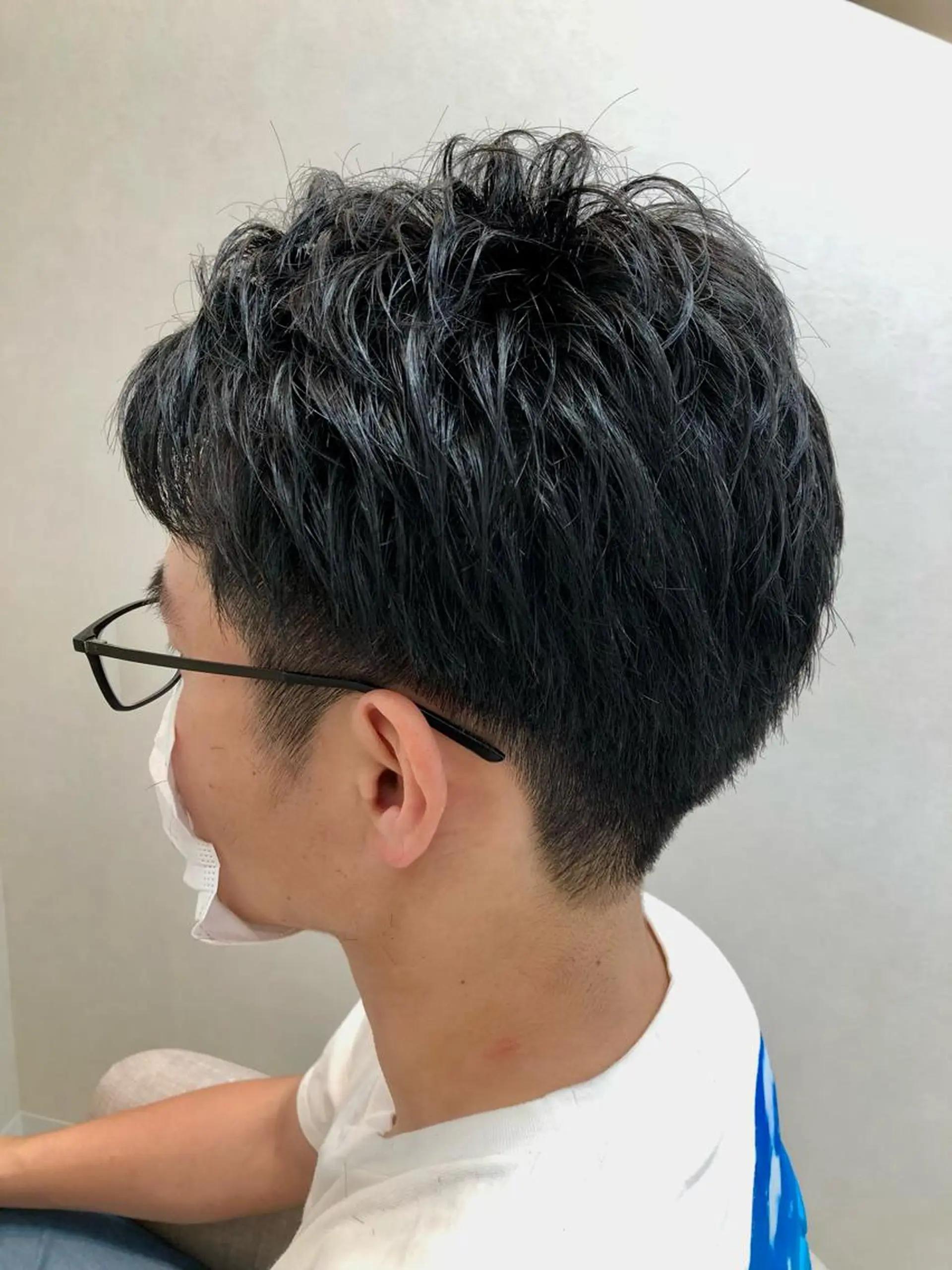 メンズ ビジネス ショート/白髪ぼかし 君和田若菜のヘアスタイル