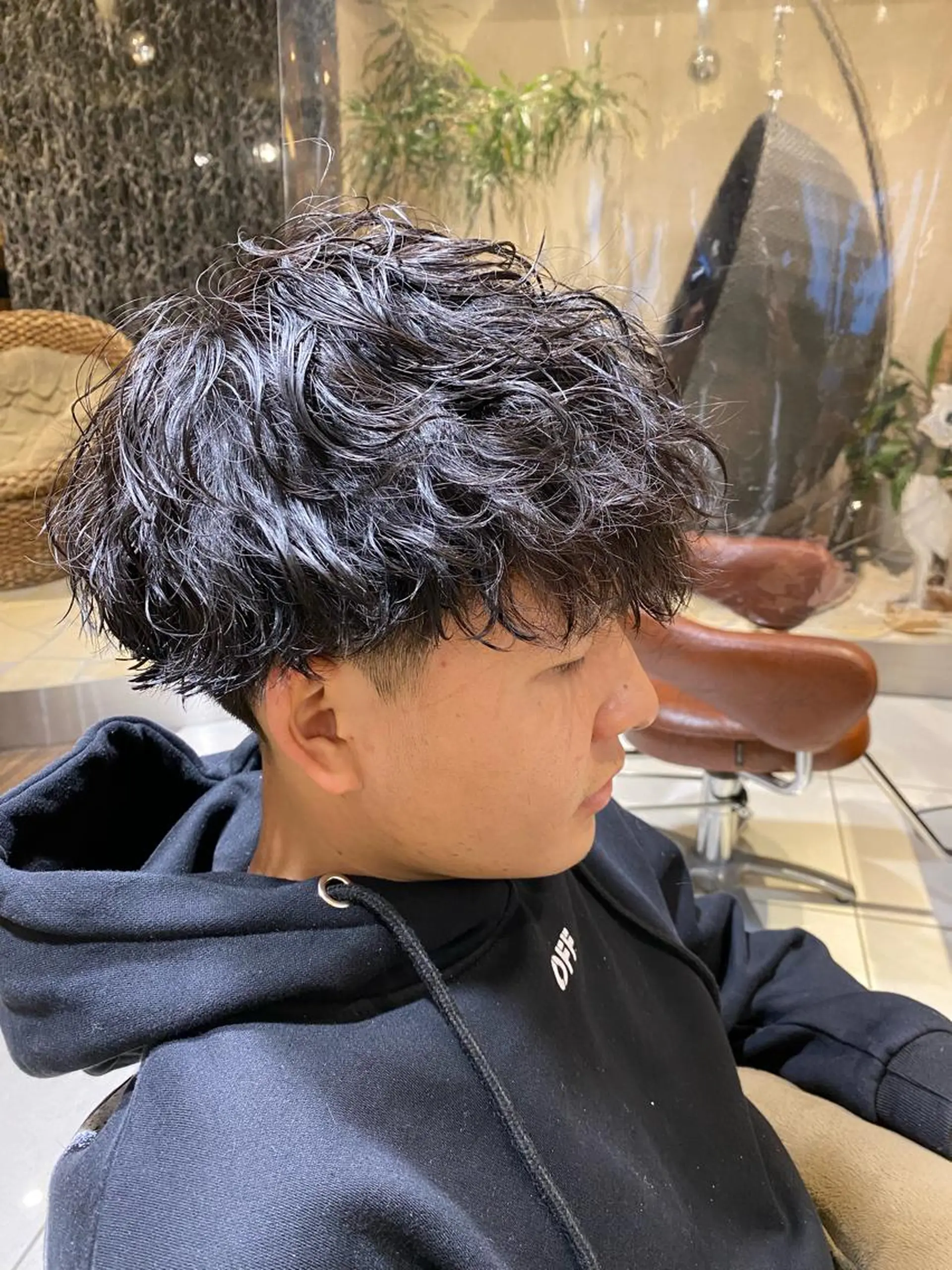 ショート パーマ メンズ カット パーマ メンズパーマ スペシャリスト大塚のヘアスタイル