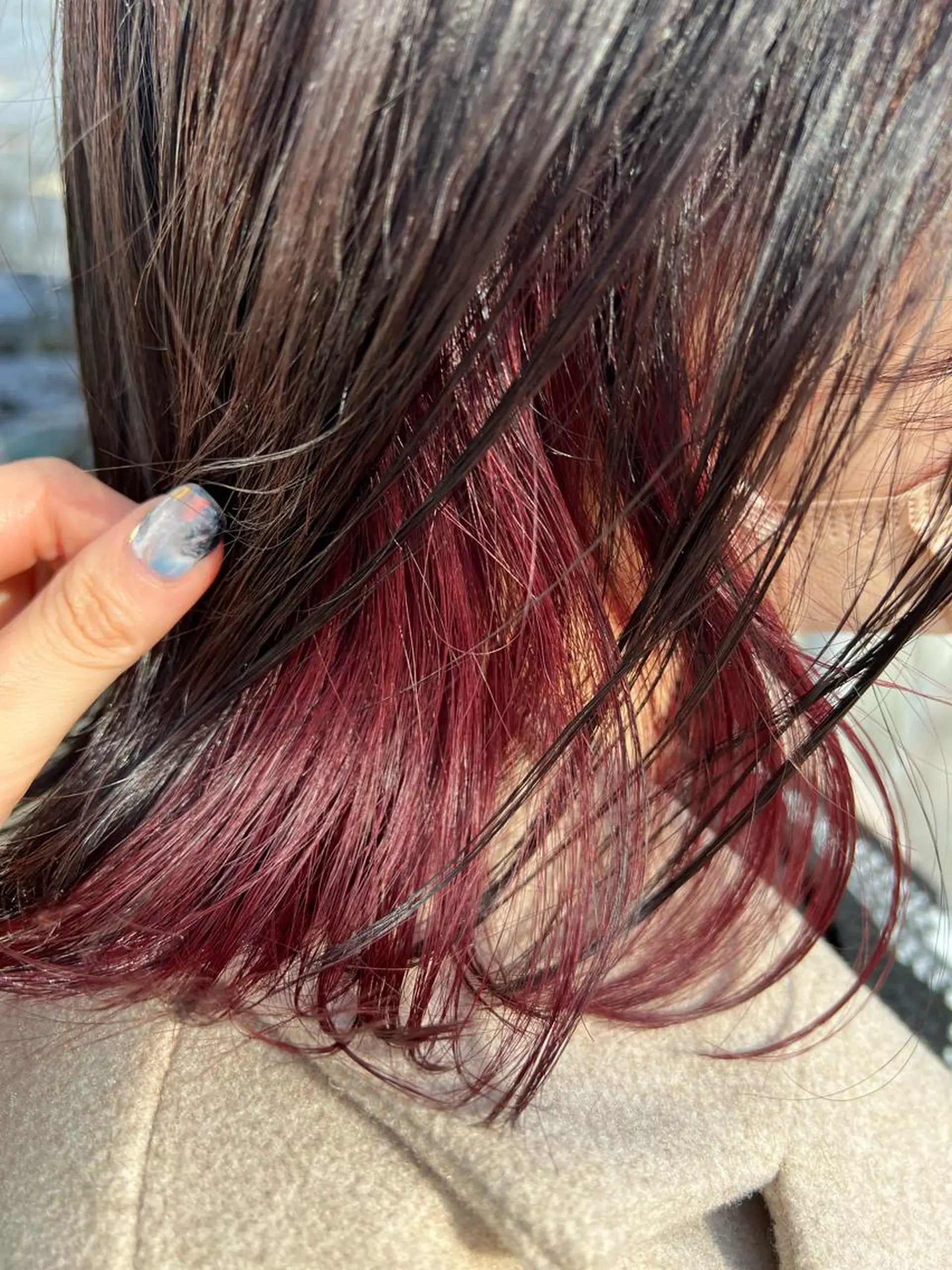 ミディアム カラー クロダ アカネのマツエク・マツパデザイン