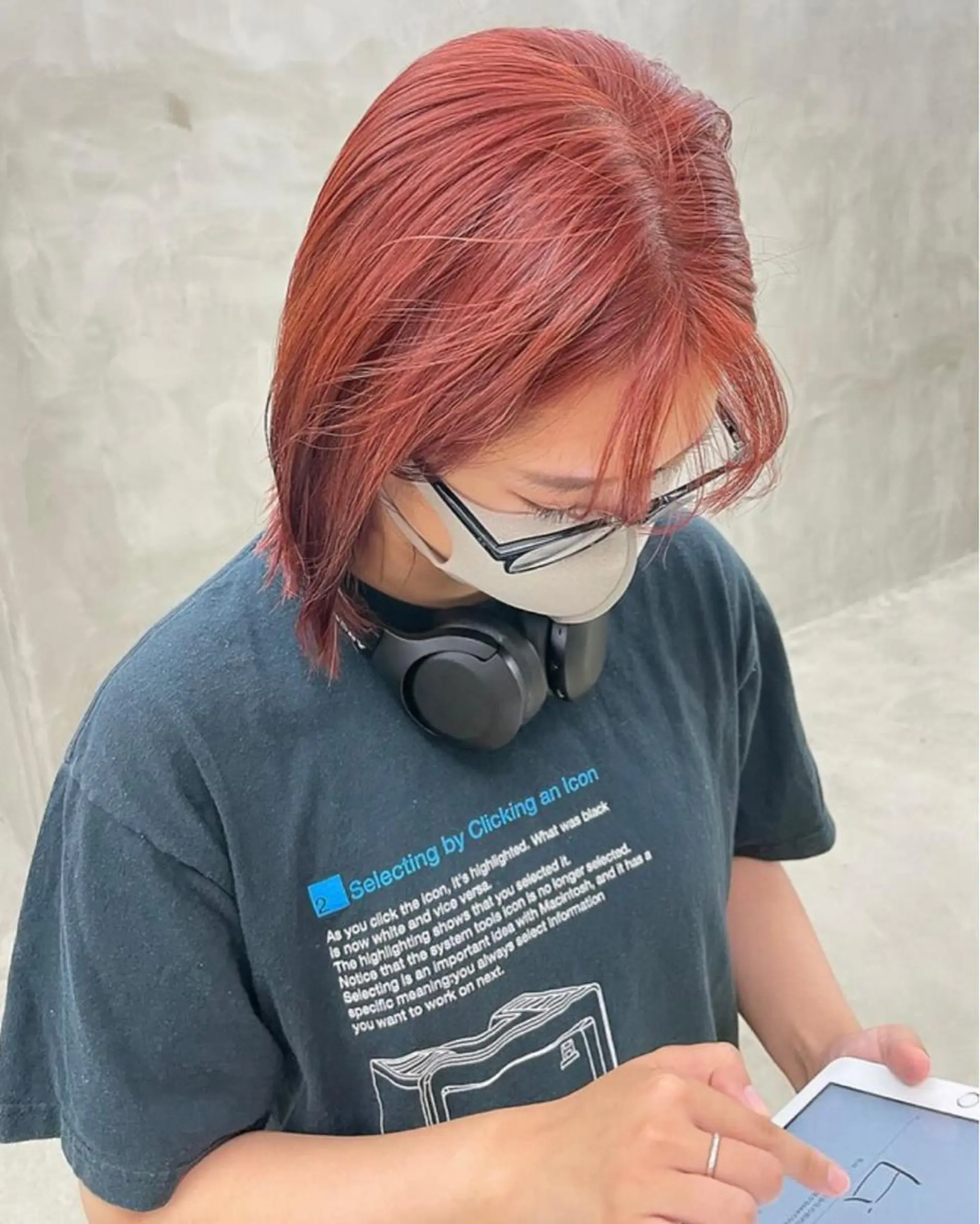 ミディアム カラー ミディアムパーマ バレイヤージュ ブリーチ ケアブリーチ デザインカラー yiye 青山所属・無料カットモデル募集 🌱ひょうがのヘアスタイル