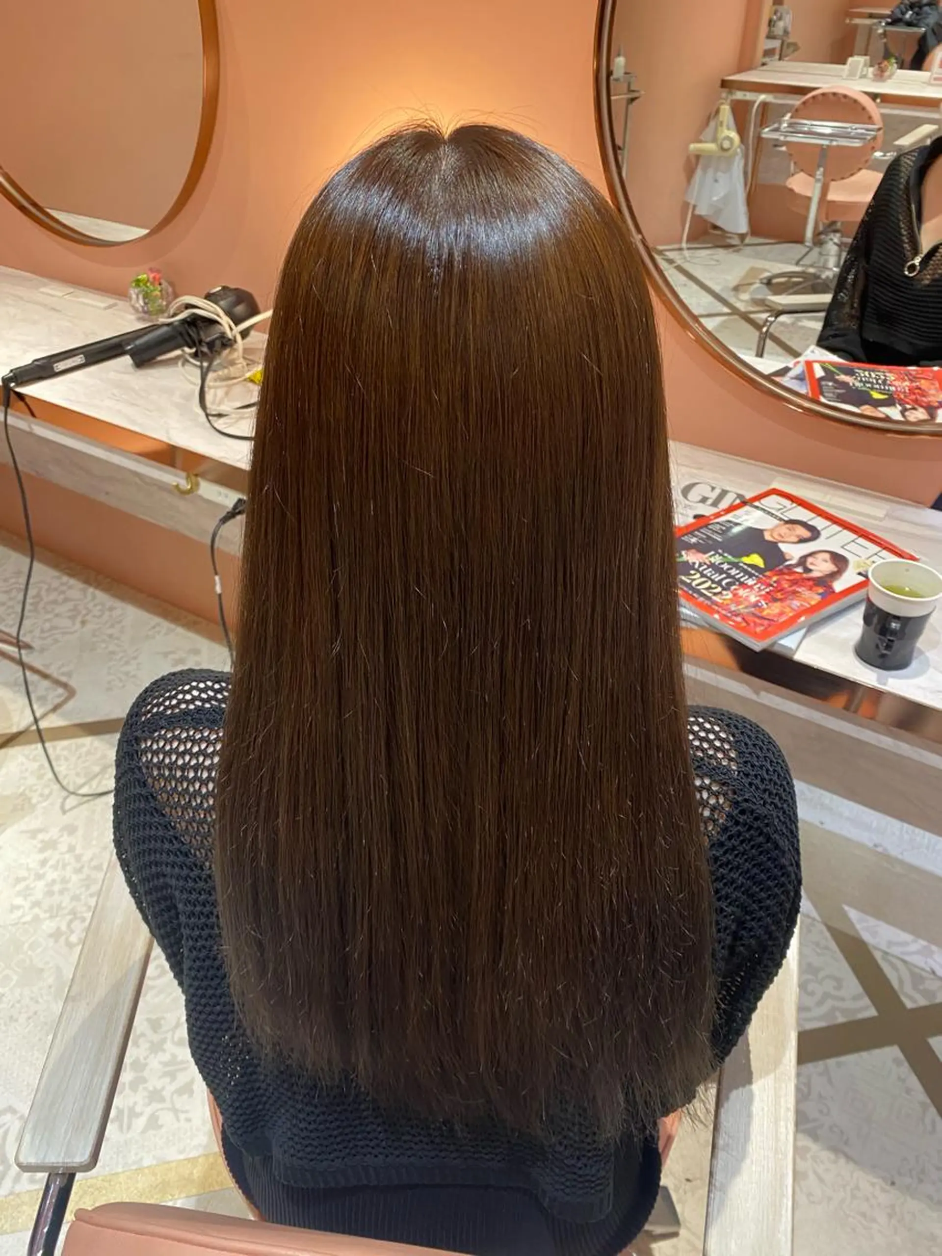 ロング カラー 🖤韓国･網紅 KOYUKI🖤のヘアスタイル