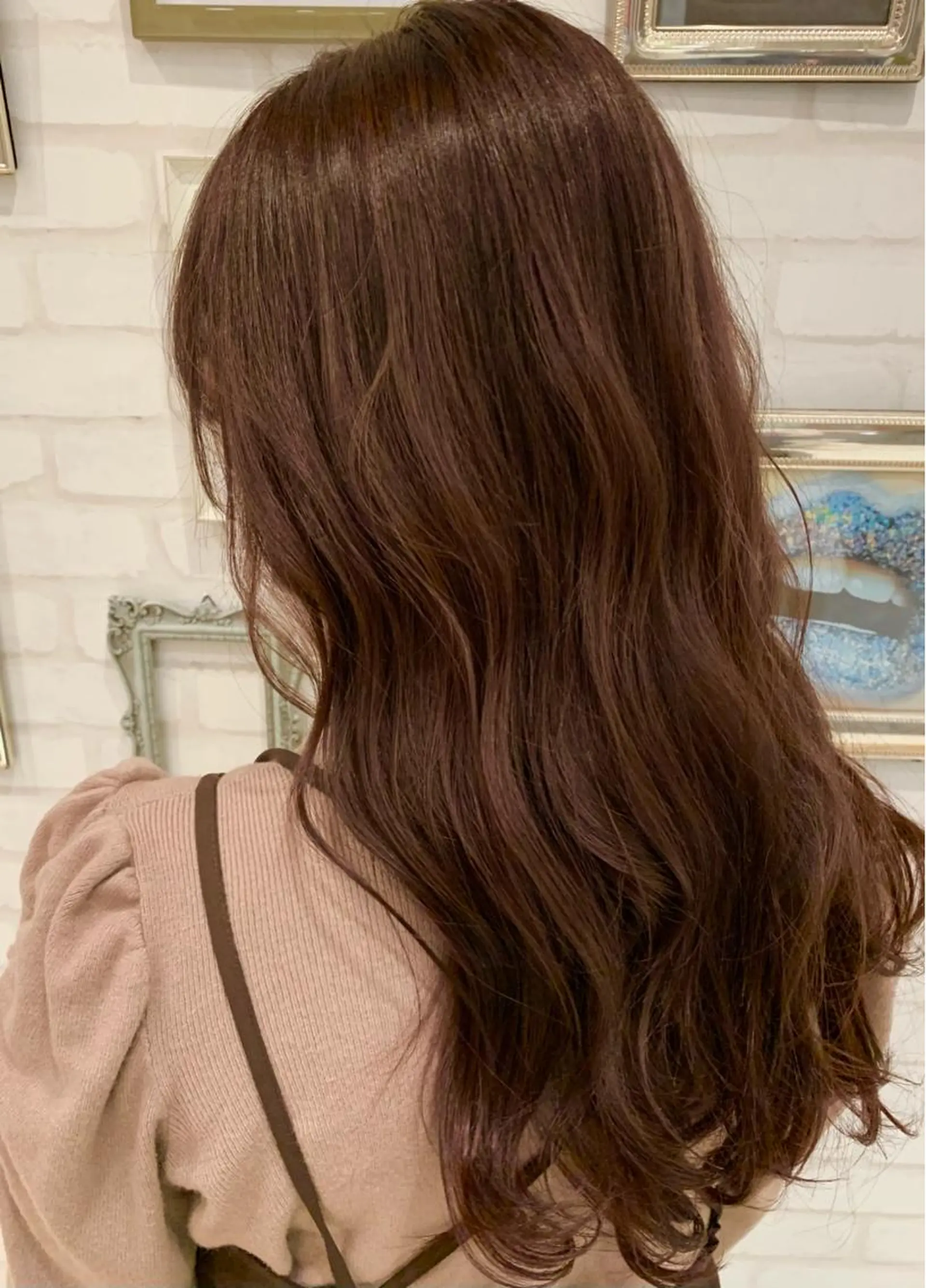 ロング カラー ベージュカラー ピンクカラー ピンクベージュ Gain所属・Gain Nanamiのエステ・リラクイメージ