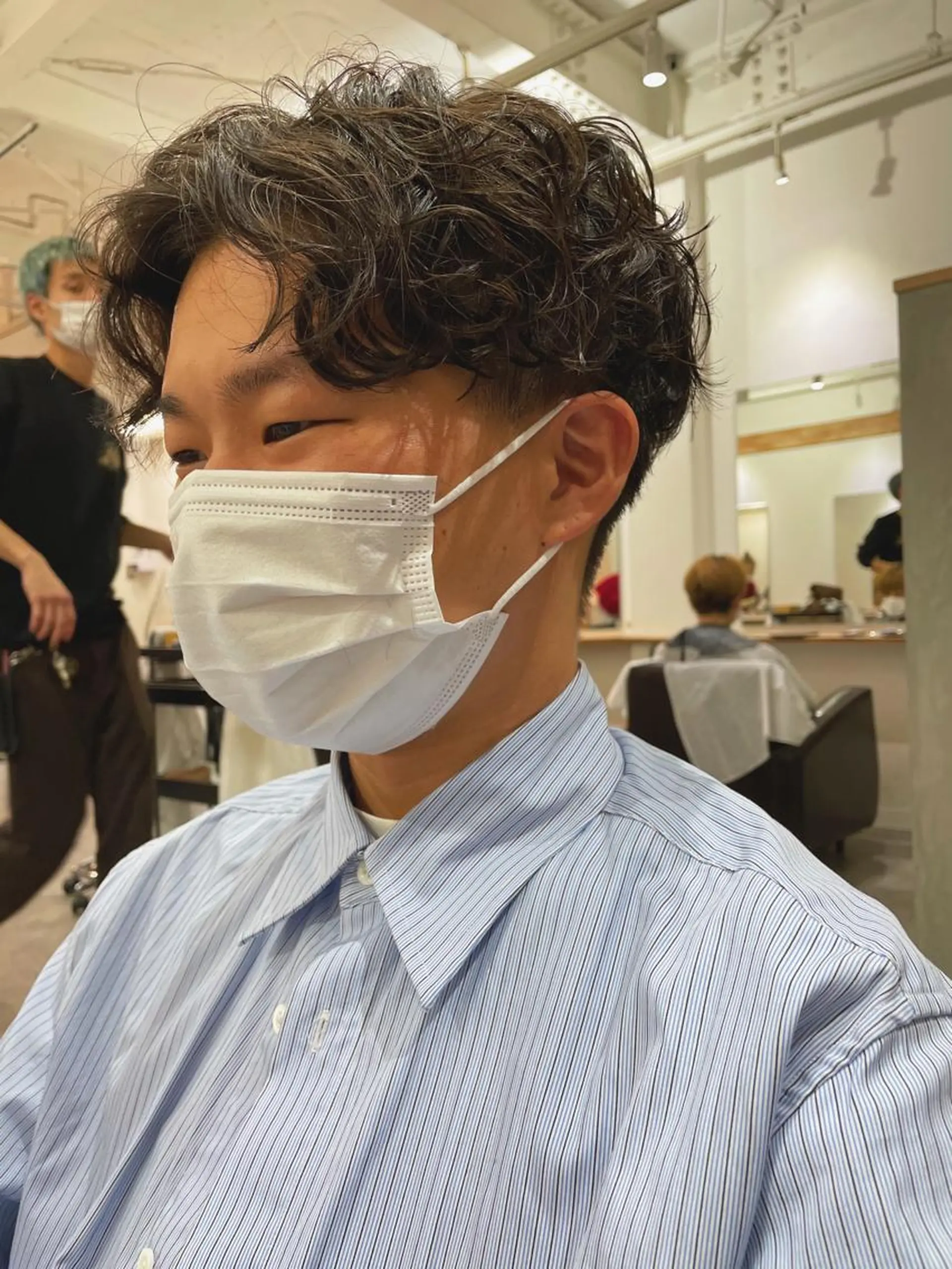 パーマ カット パーマ トリートメント パーマ/透明感カラー /ボブ/吉田一生のヘアスタイル