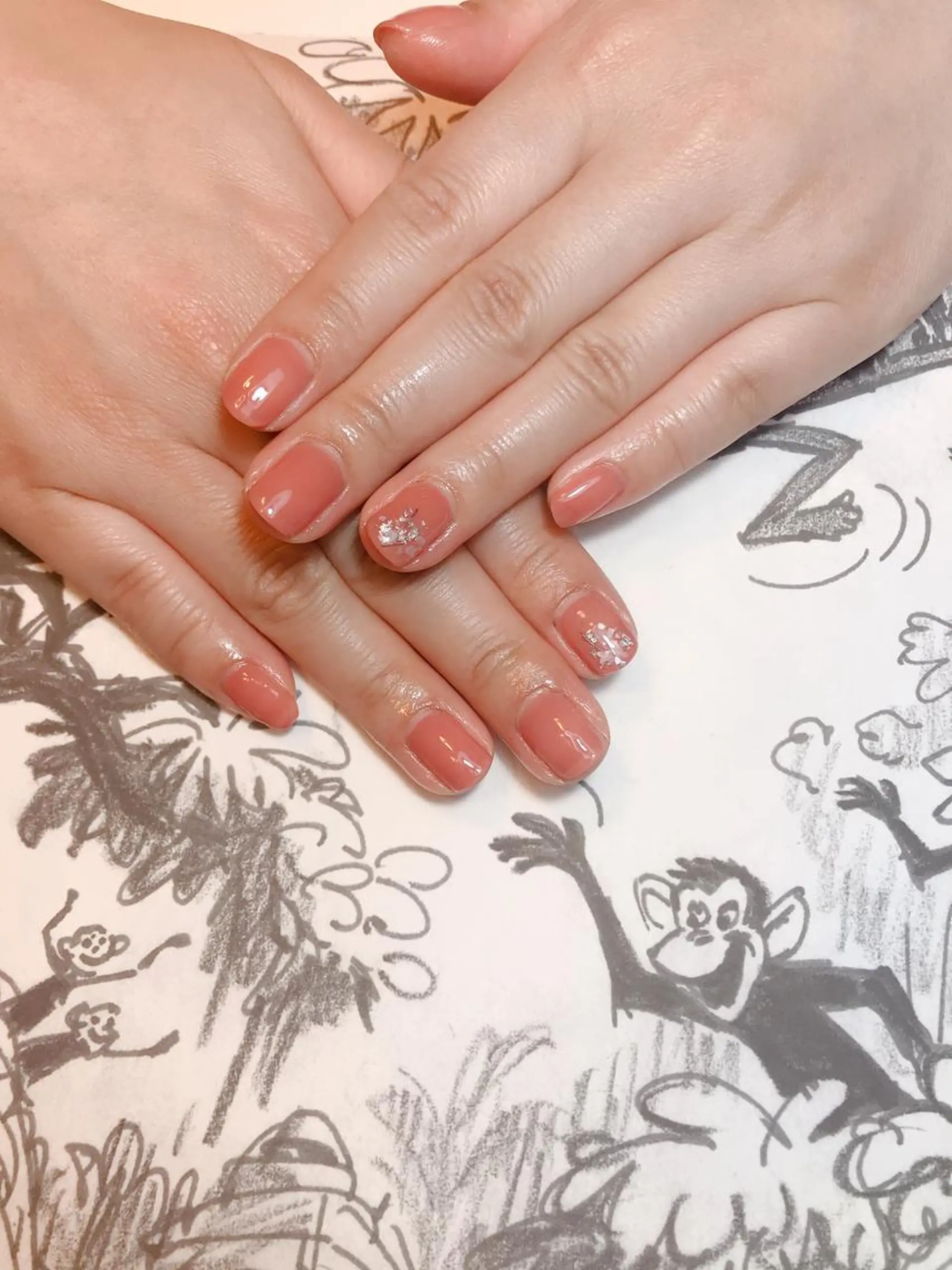 ネイル シンプルネイル owlnail /持込みデザイン専門のネイルデザイン