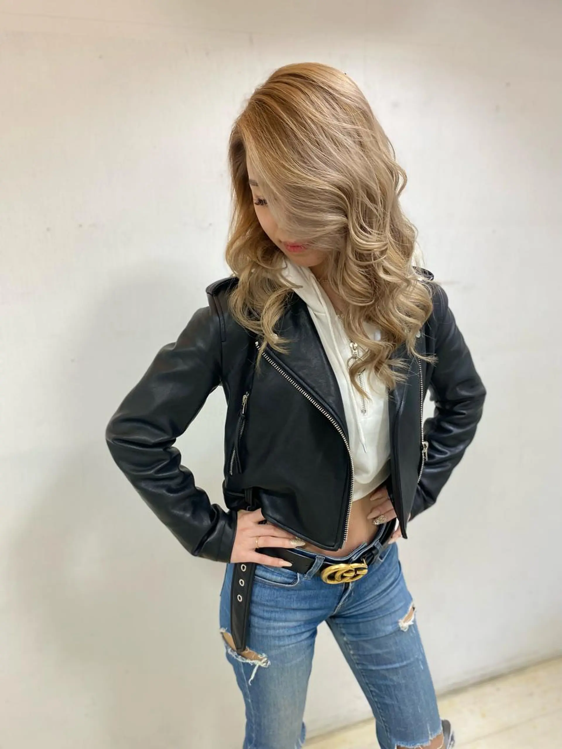 セミロング カラー ヘアアレンジ メンズ キッズ ネイル マツエク・マツパ アイブロウ ブリーチ特化型✂️ ハイトーンカラー👨のヘアスタイル