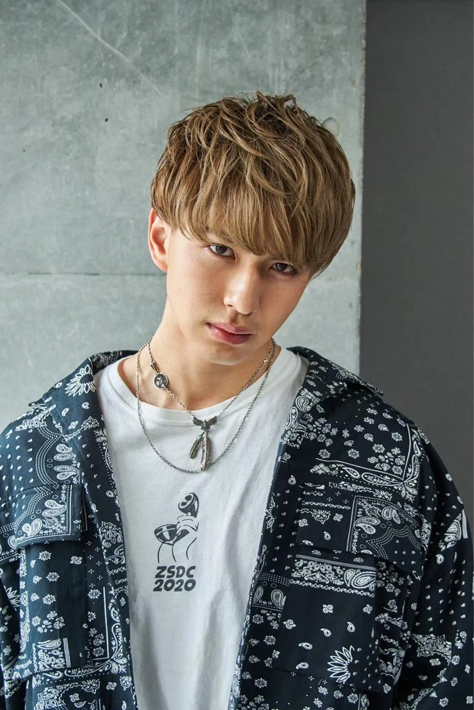 ショート カラー メンズ カット ヘアカラー トリートメント ヘアセット メンズモテパーマ💙 fuwaのヘアスタイル