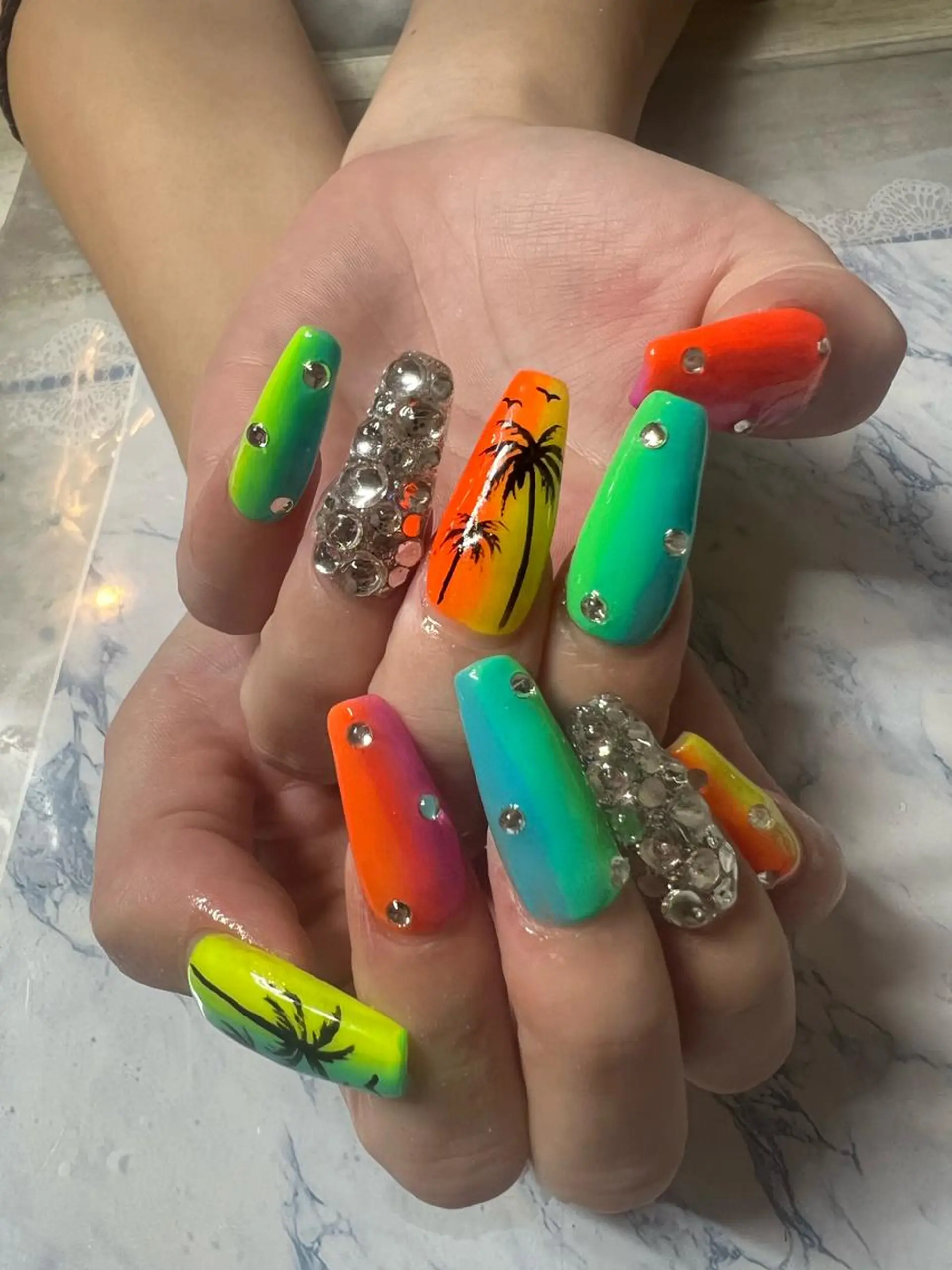 ネイル 星 亜也加のネイルデザイン